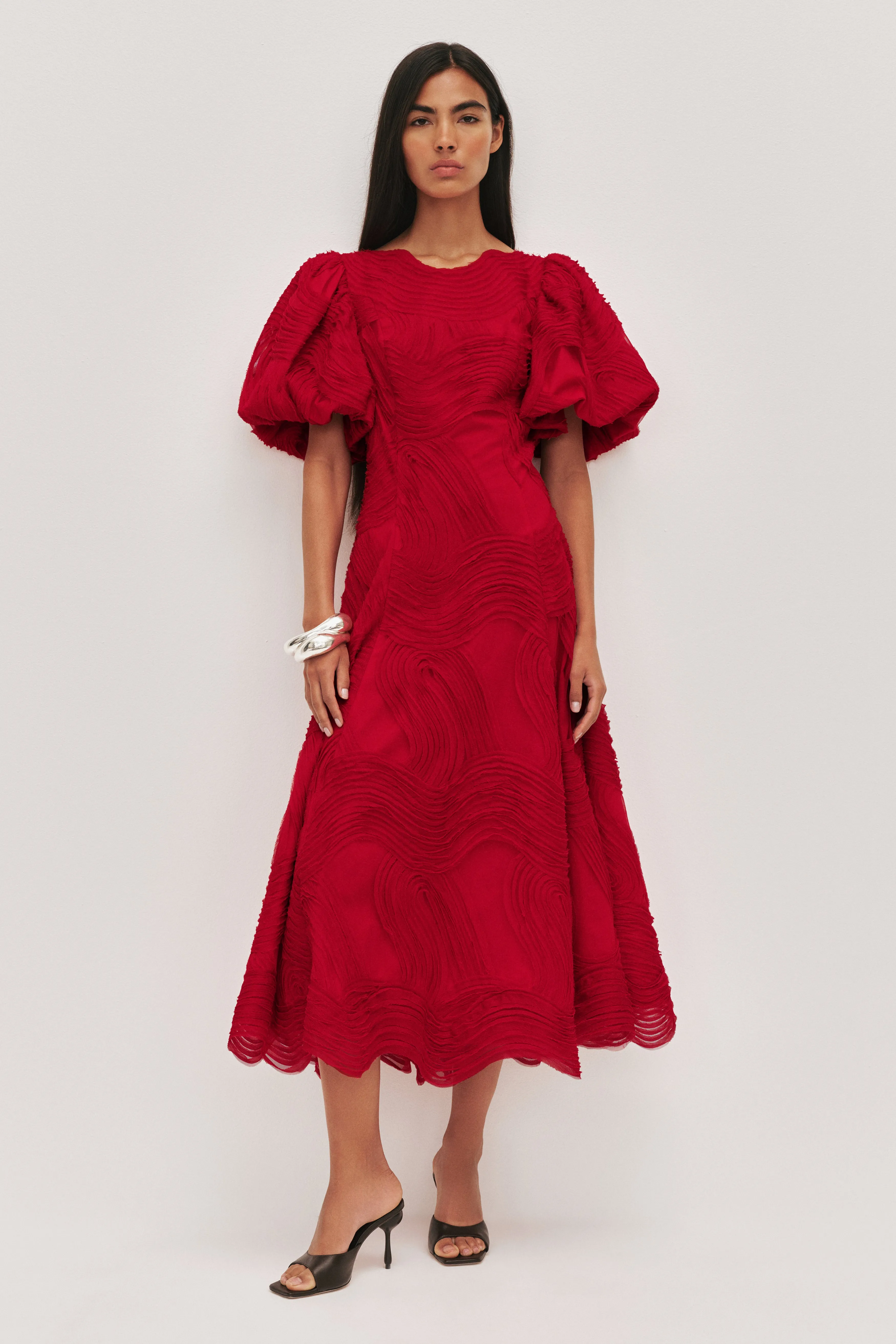 Wave Midi Dress sold by Aje