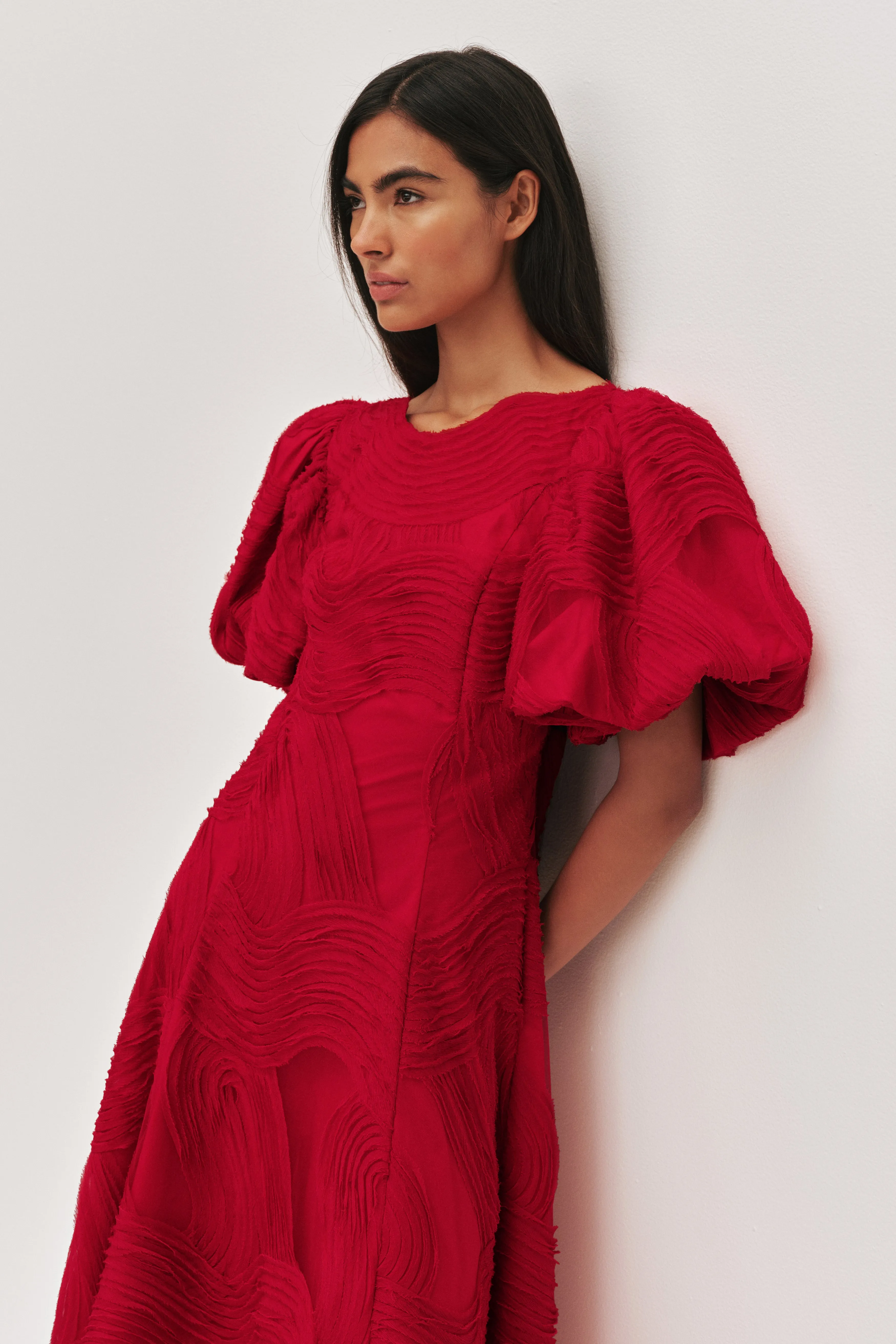 Wave Midi Dress sold by Aje product image thumbnail 5