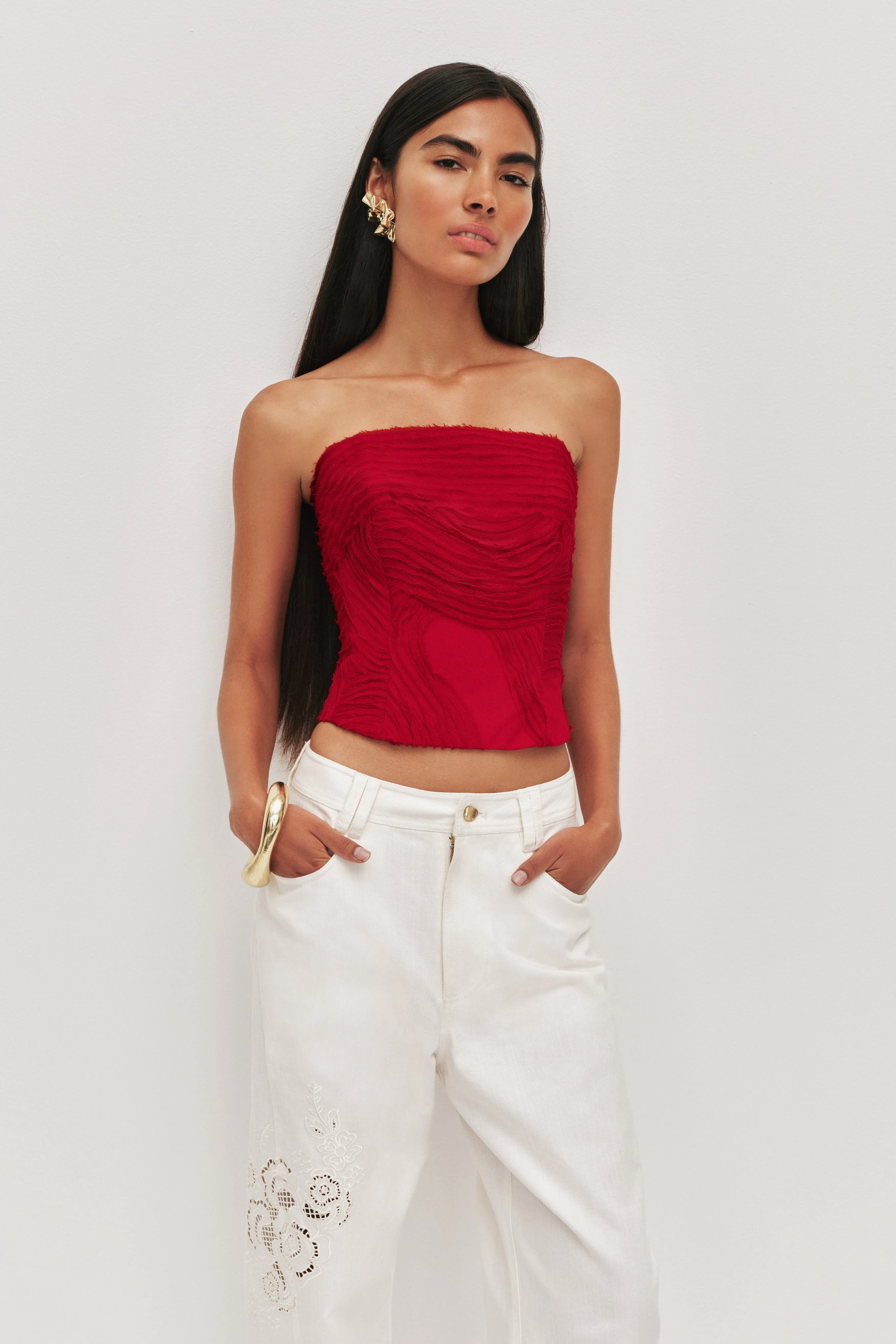 Wave Bustier sold by Aje product image thumbnail 3