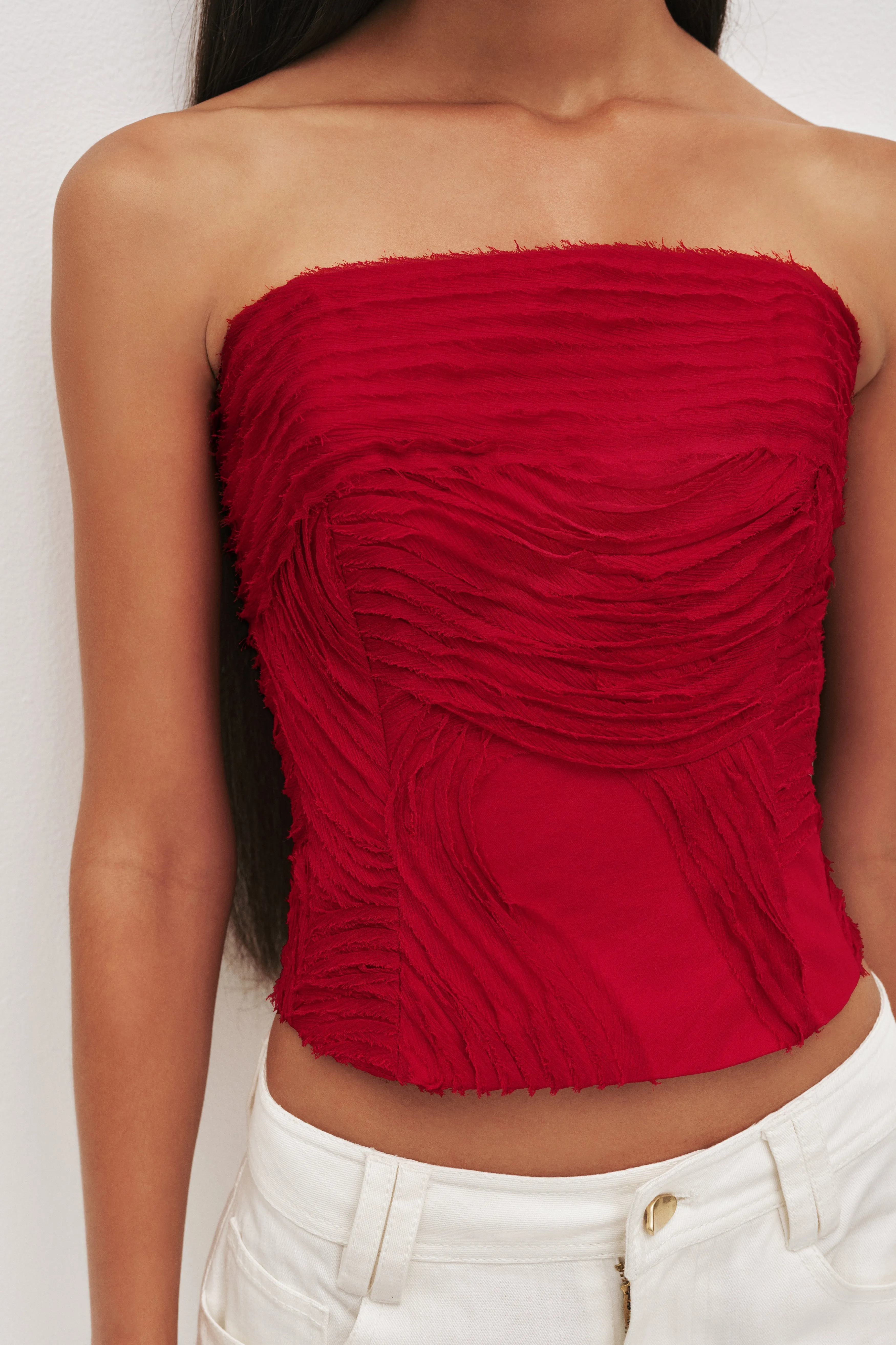 Wave Bustier sold by Aje product image thumbnail 5