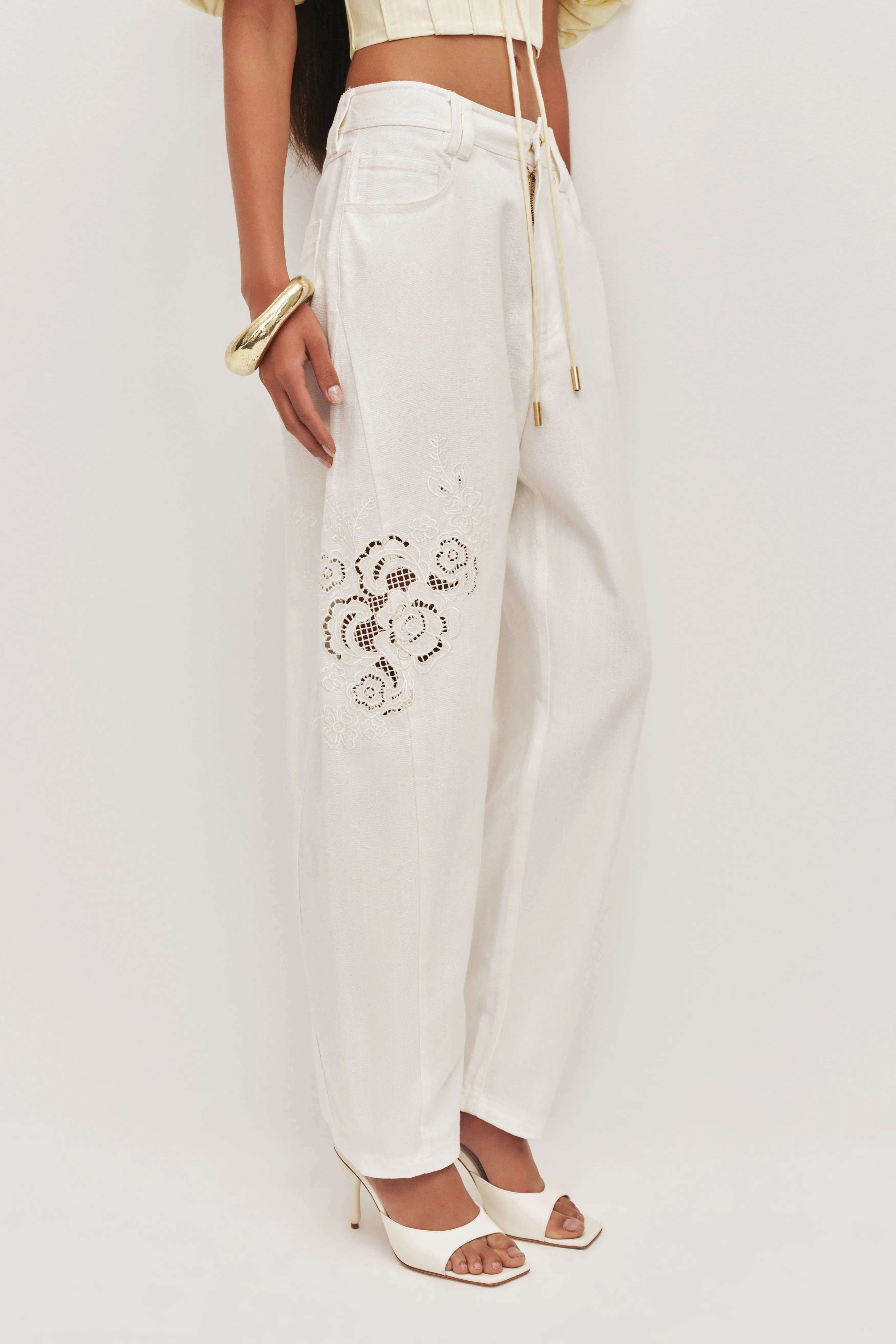 Halo Embroidered Pant sold by Aje product image thumbnail 5