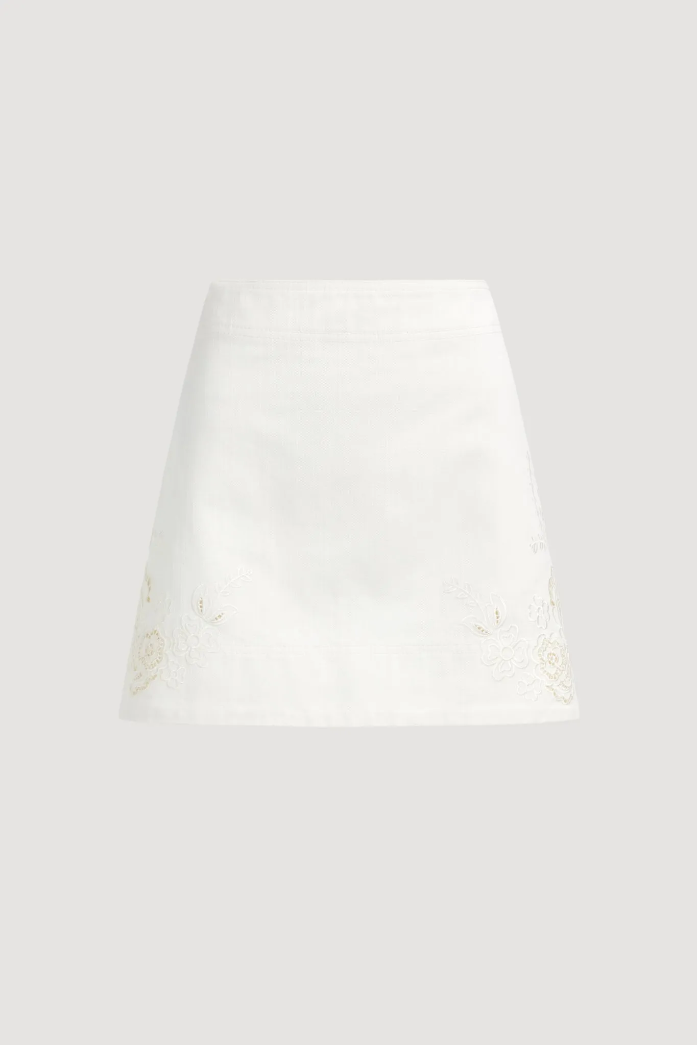 Halo Embroidered Mini Skirt sold by Aje product image thumbnail 2