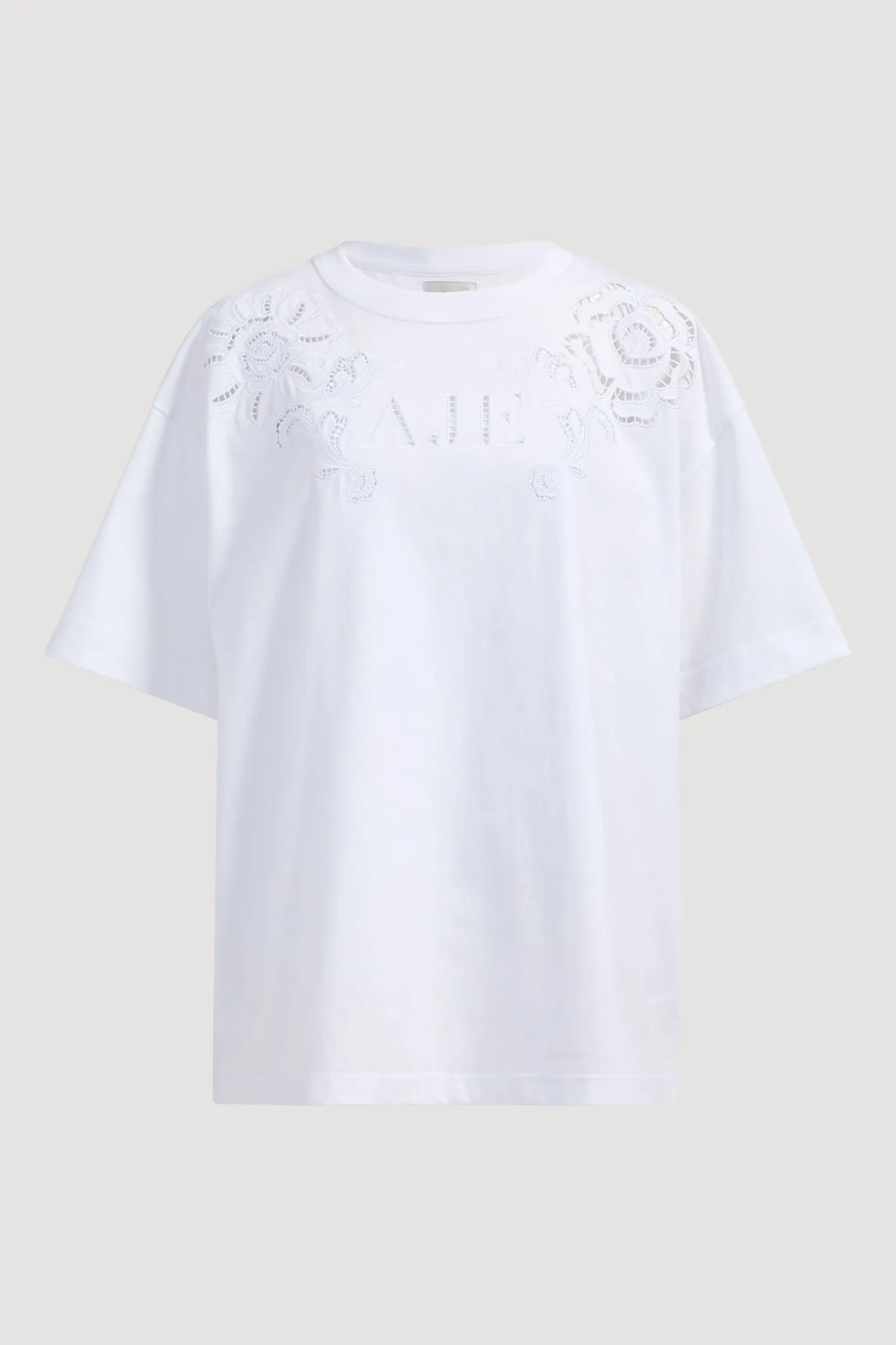 Halo Embroidered Oversized Tee sold by Aje product image thumbnail 2