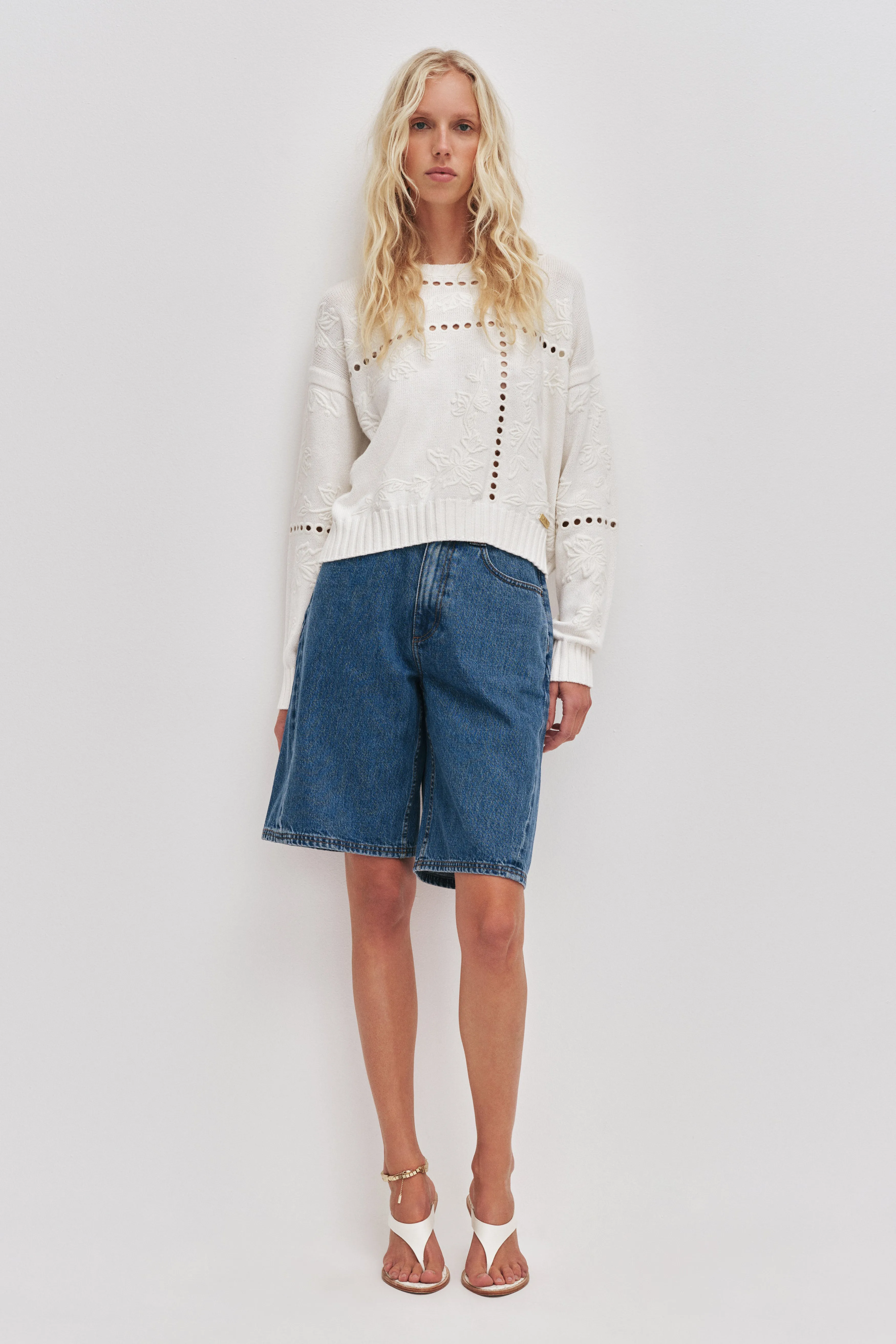 Merrit Knit Jumper sold by Aje