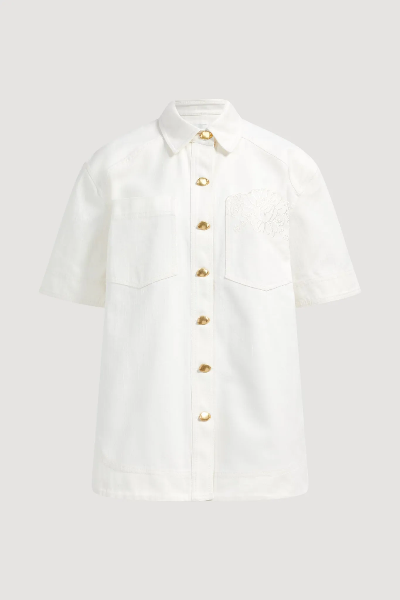 Halo Embroidered Shirt sold by Aje product image thumbnail 2