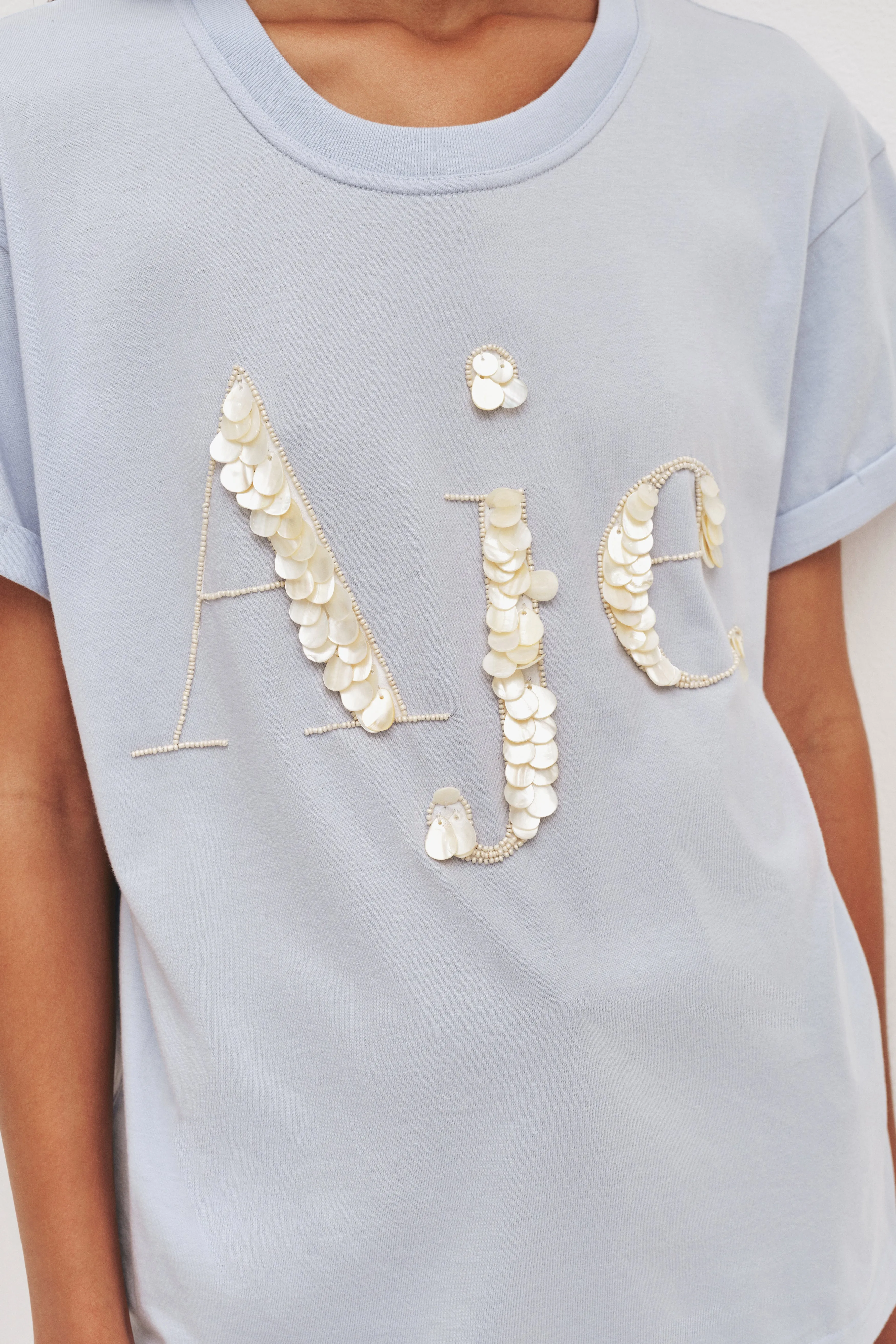 Pippa Pearl Logo Tee sold by Aje product image thumbnail 5