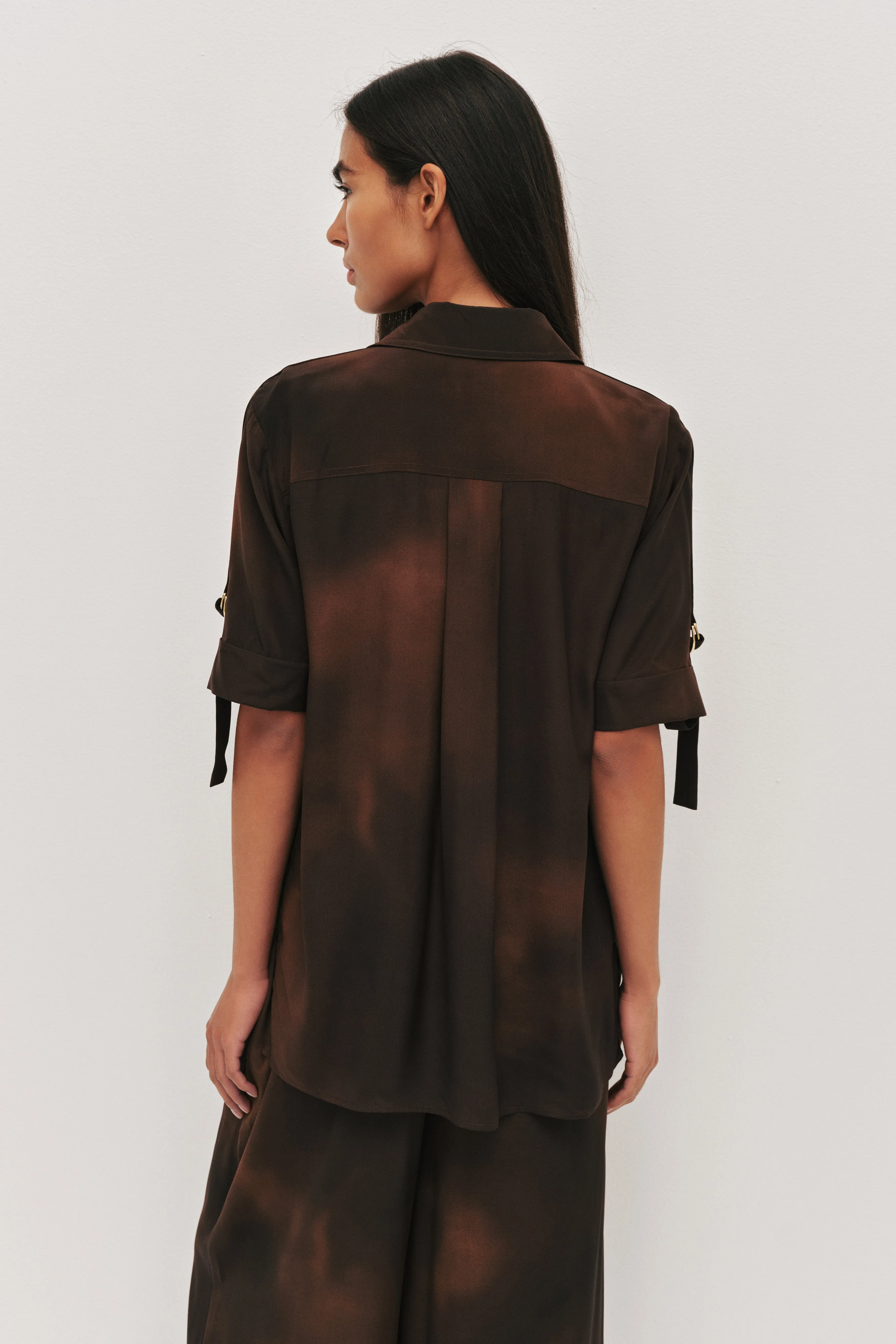 Glaze Silk Shirt sold by Aje product image thumbnail 5