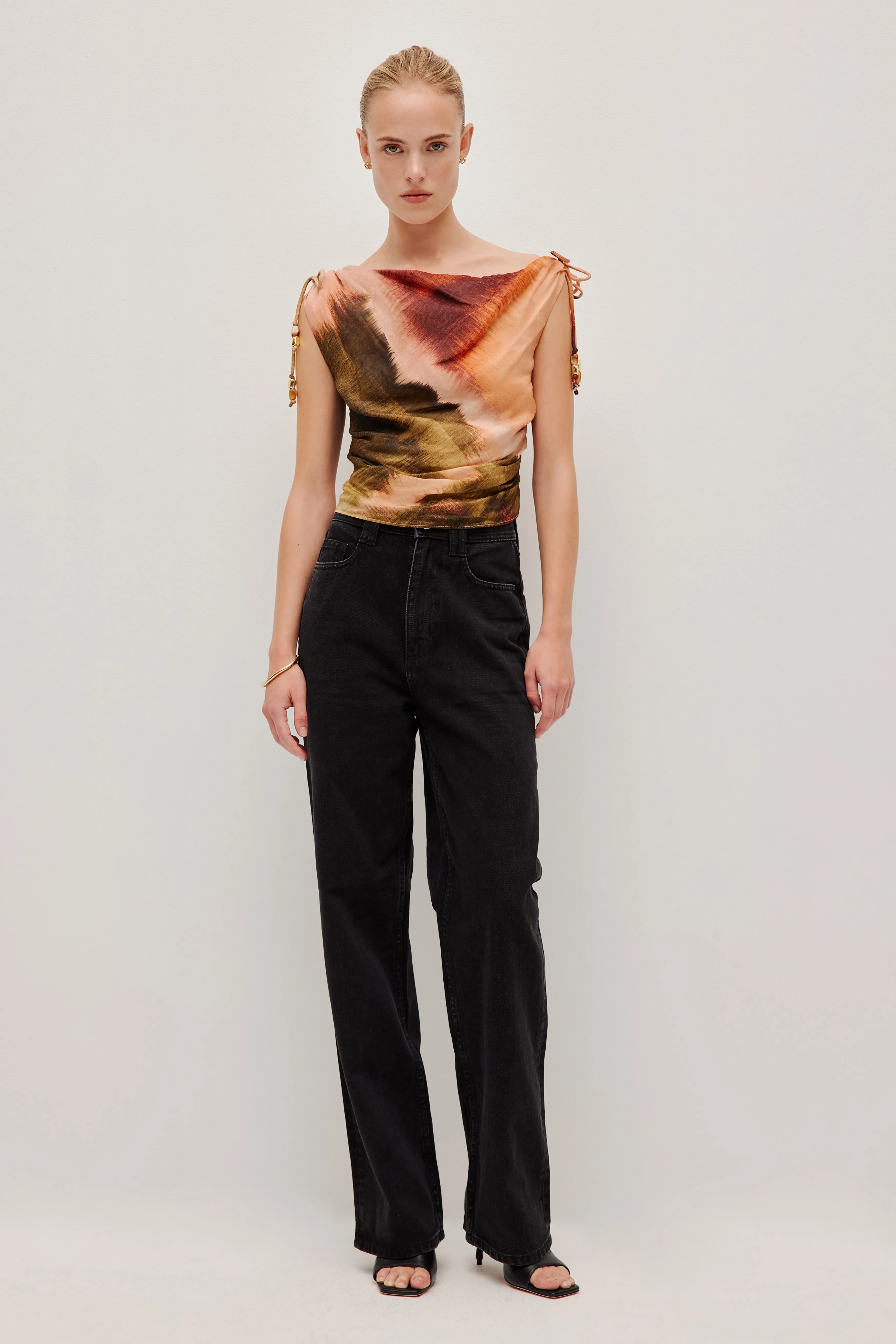 Tovi Asymmetrical Top sold by Aje