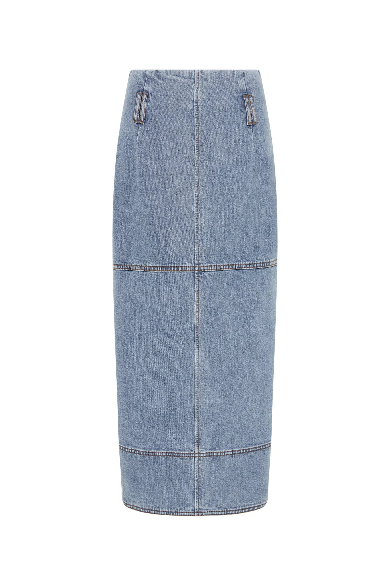 Outline Denim Midi Skirt sold by Aje product image thumbnail 2