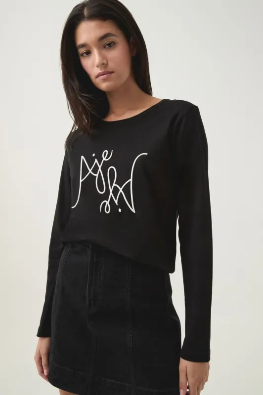 Prophecy Long Sleeve Tee sold by Aje