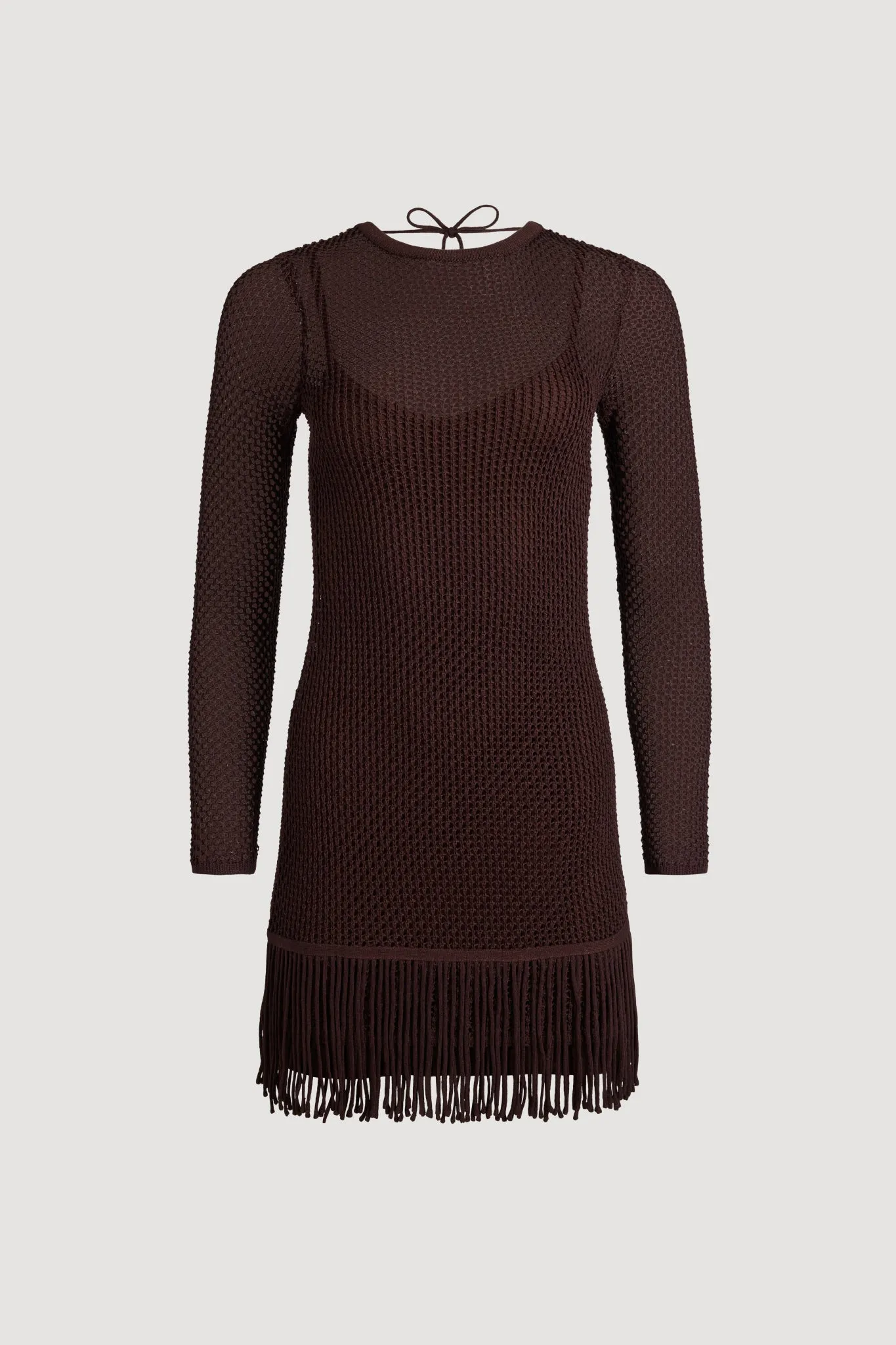 Velra Long Sleeve Mini Dress sold by Aje product image thumbnail 2