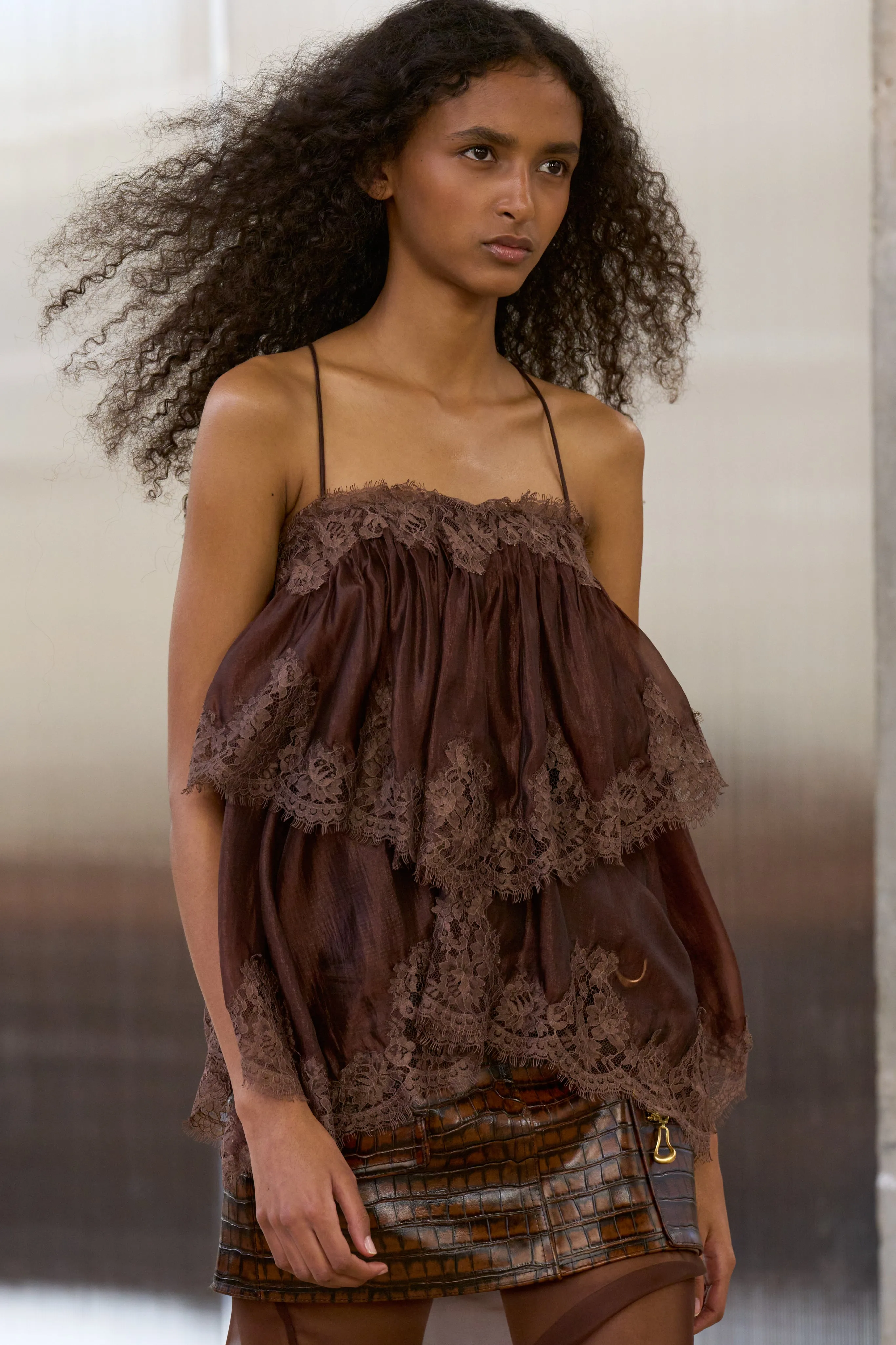 Ophelia Lace Cami sold by Aje product image thumbnail 2