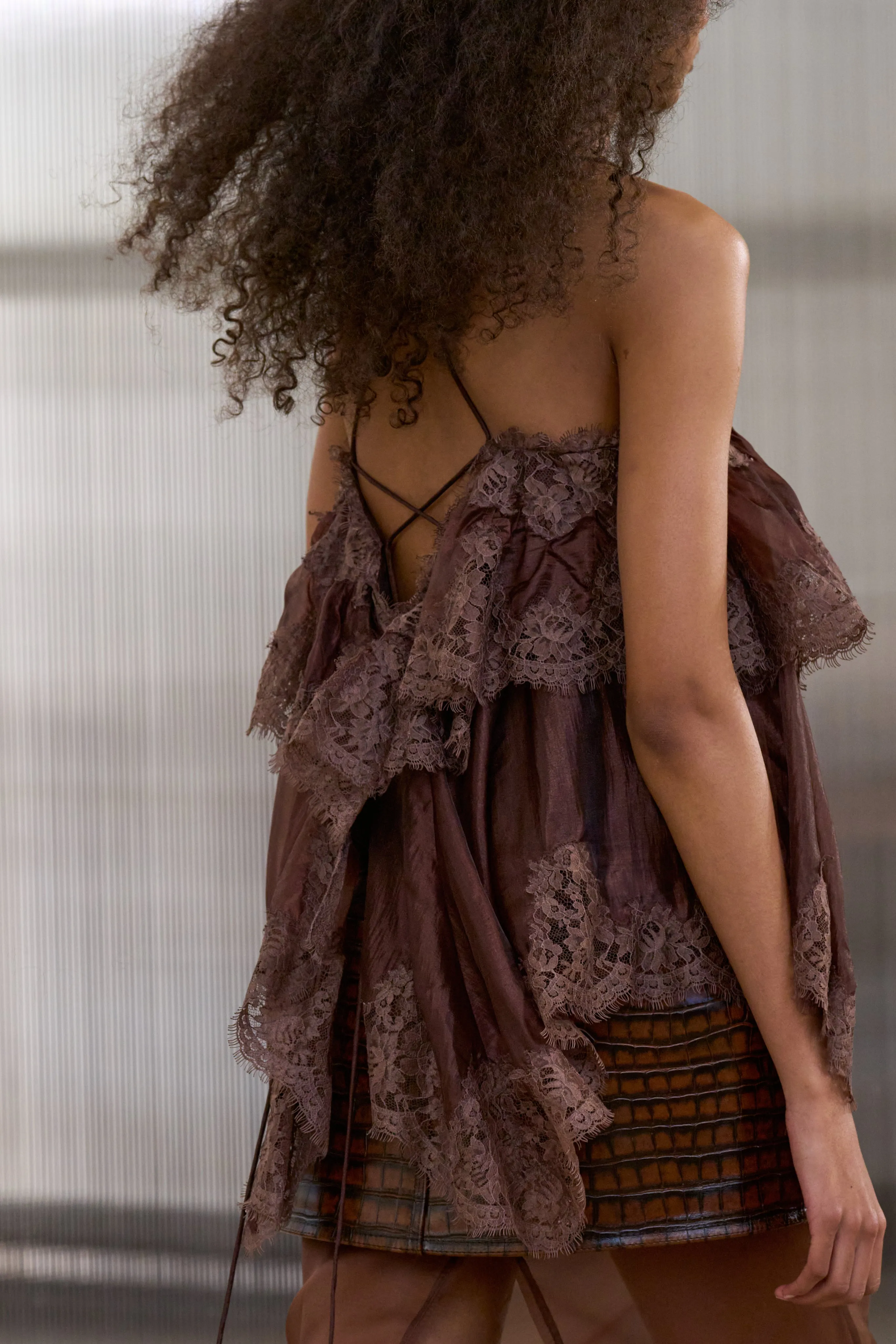 Ophelia Lace Cami sold by Aje product image thumbnail 3