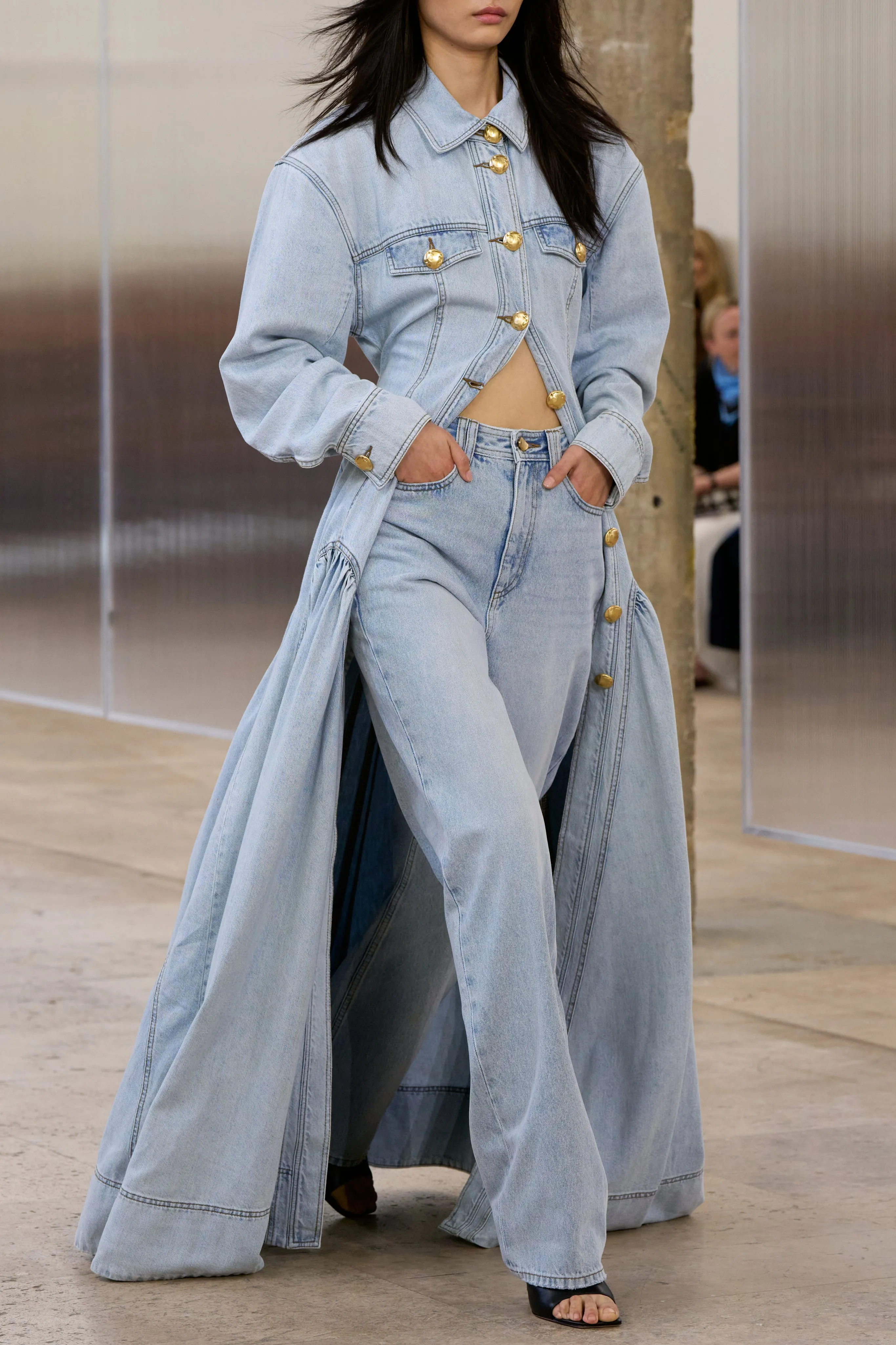 Tia Denim Maxi Dress sold by Aje product image thumbnail 2