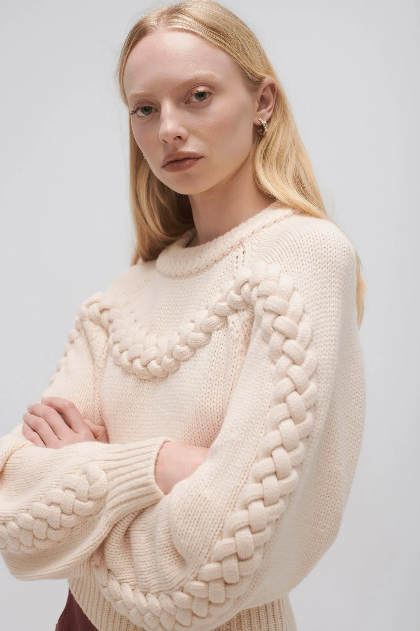 todayful 2019aw oversize braid knit?