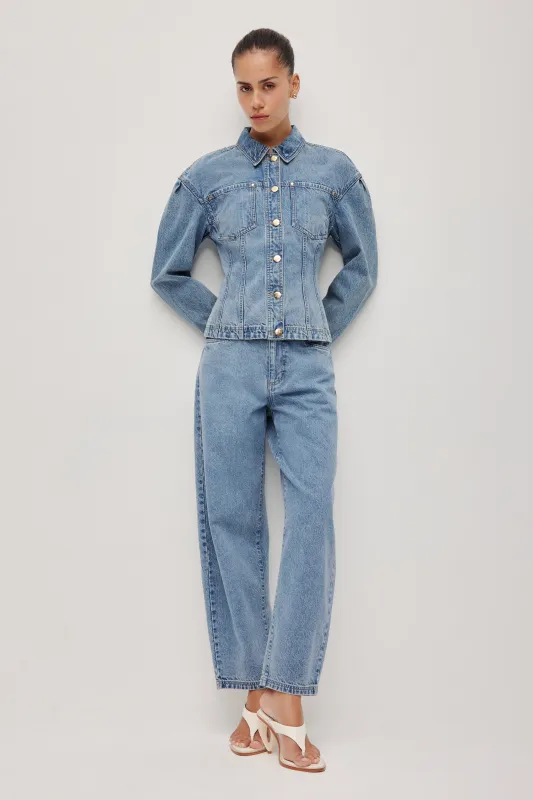Marcelline Denim Jacket made by Aje