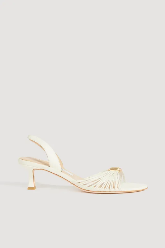 Liora Strappy Buckle Low Heel made by Aje