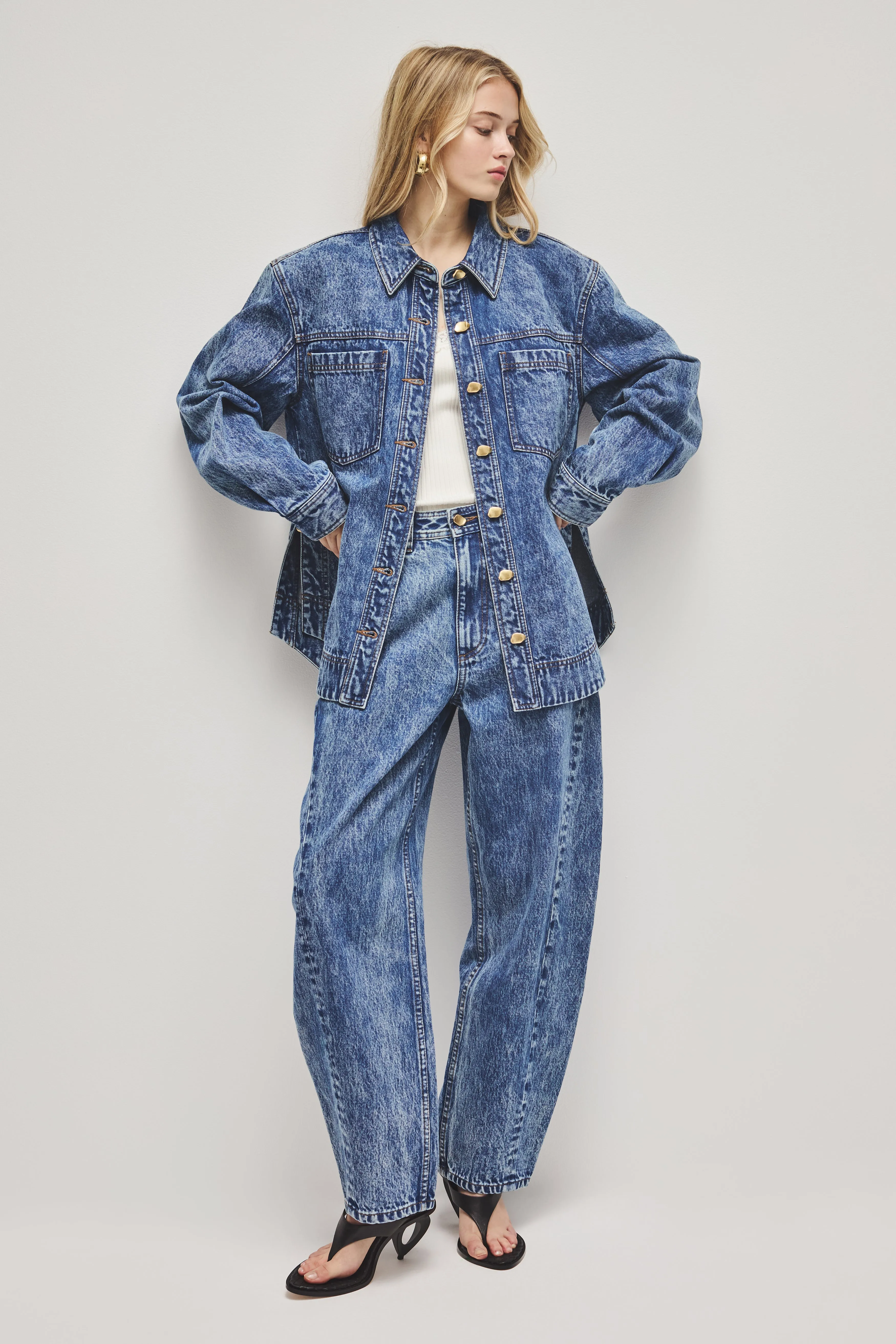 Angelina Denim Shirt sold by Aje product image thumbnail 3