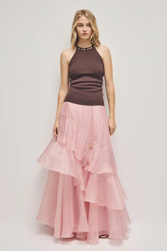 Baroque Knit Tank sold by Aje