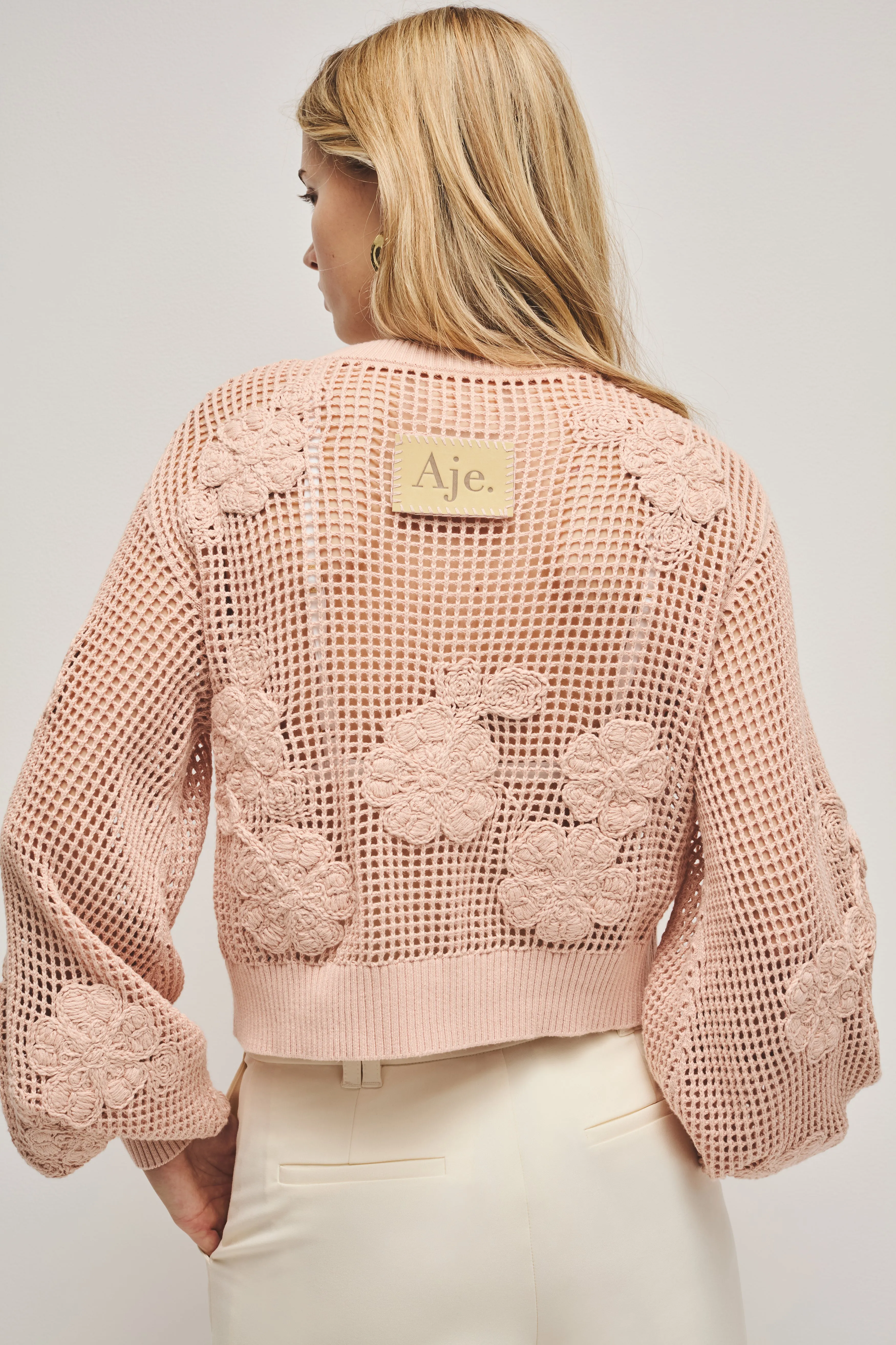 Gardenia Knit Cardigan sold by Aje product image thumbnail 5