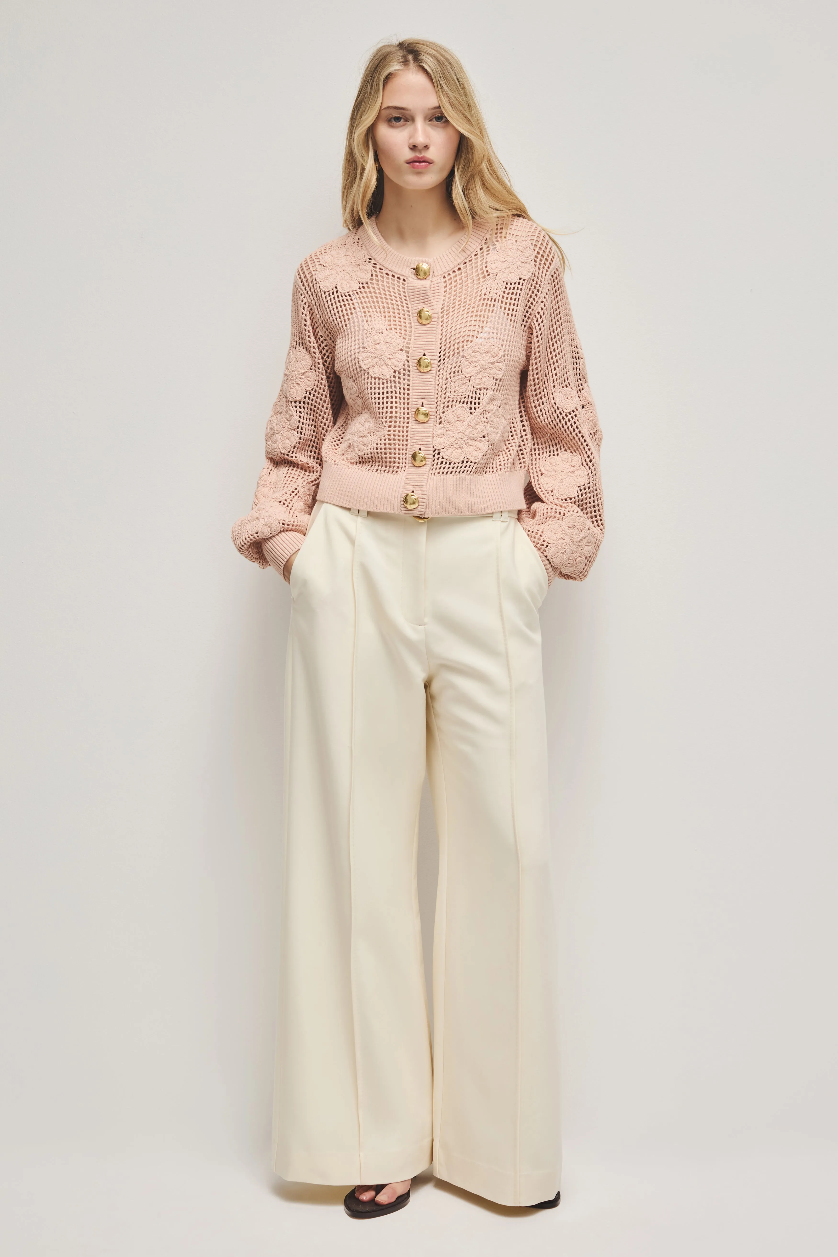 Gardenia Knit Cardigan sold by Aje