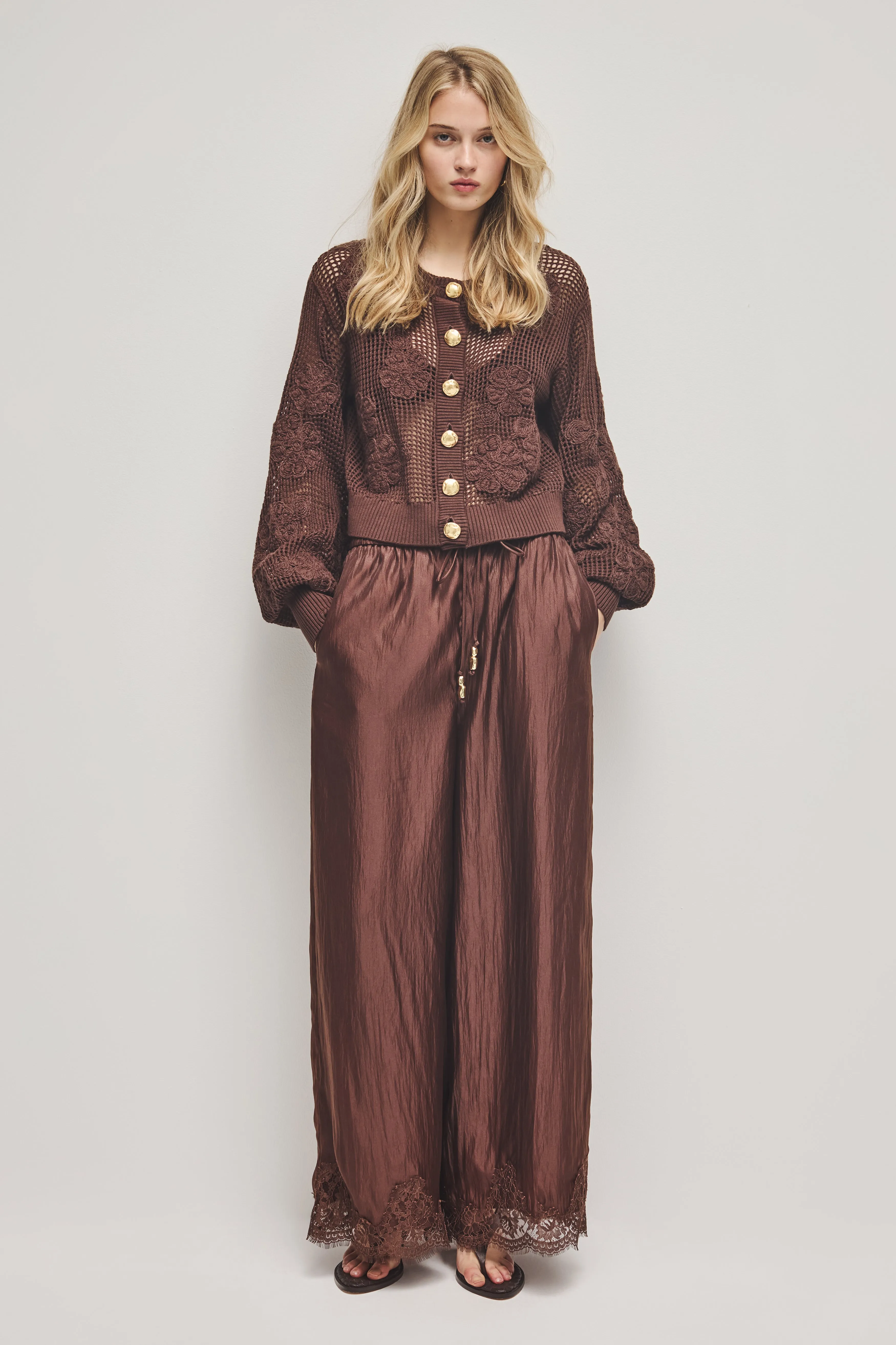 Gardenia Knit Cardigan sold by Aje