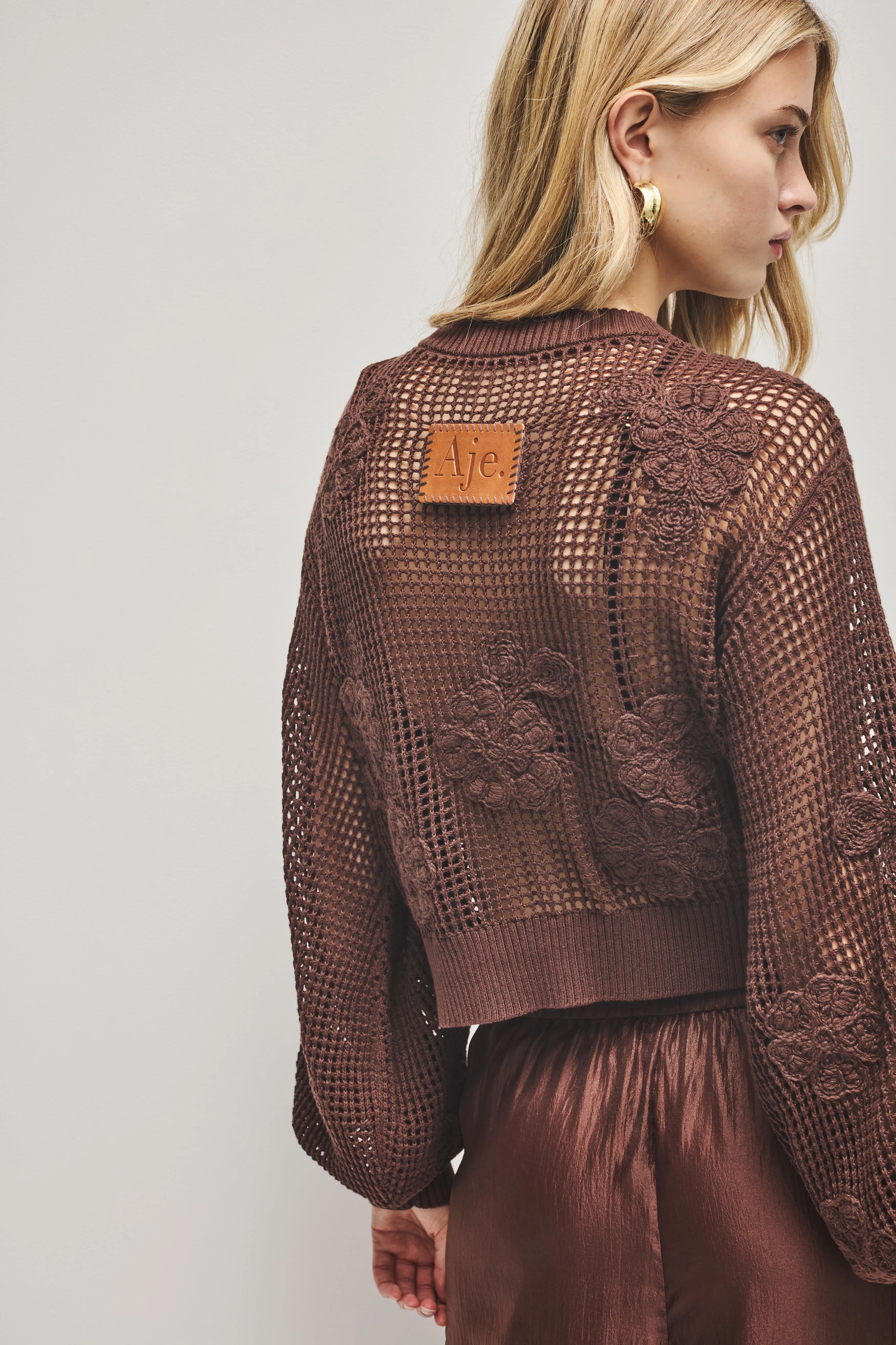 Gardenia Knit Cardigan sold by Aje product image thumbnail 5