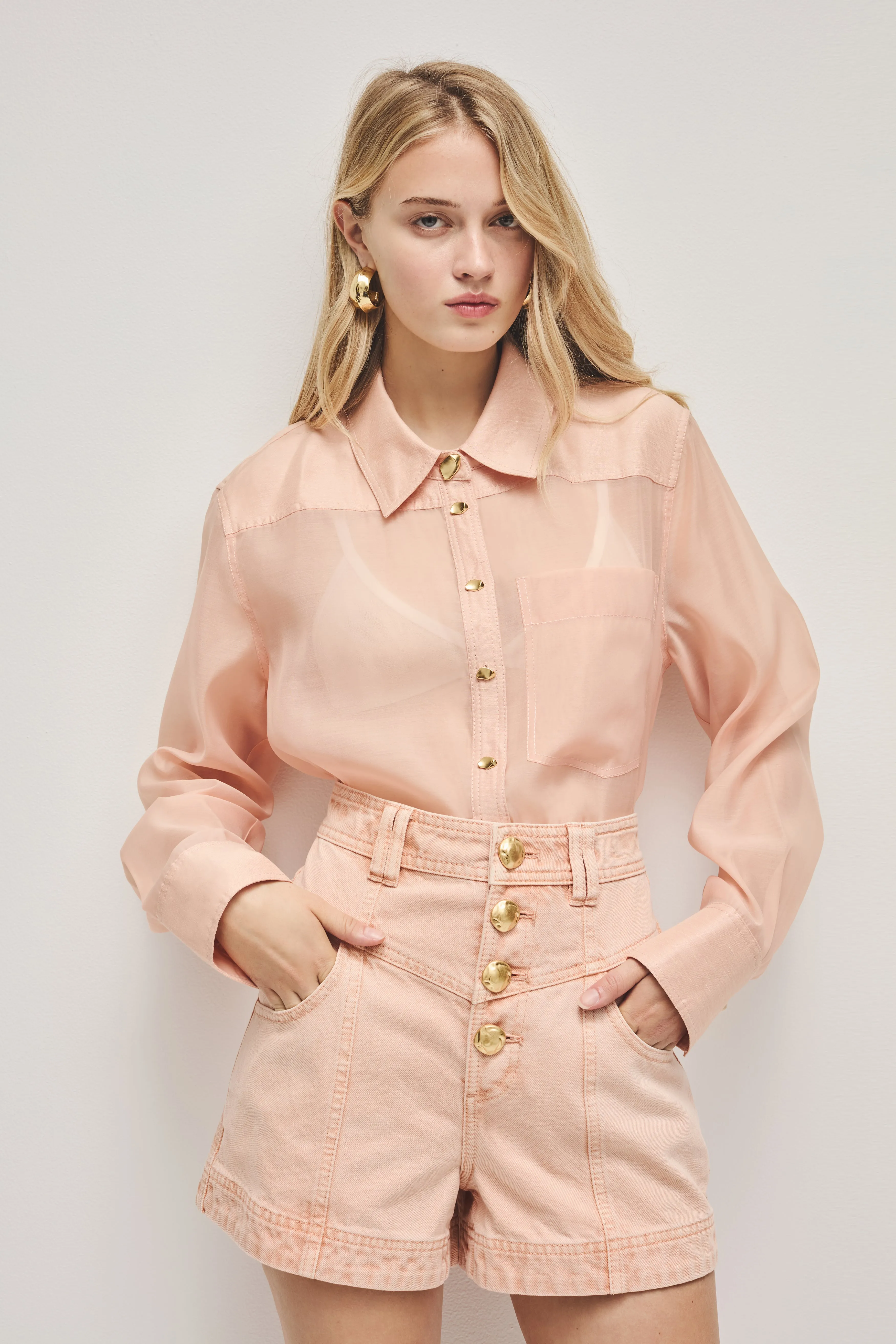 Sunrise Denim Shorts sold by Aje product image thumbnail 3