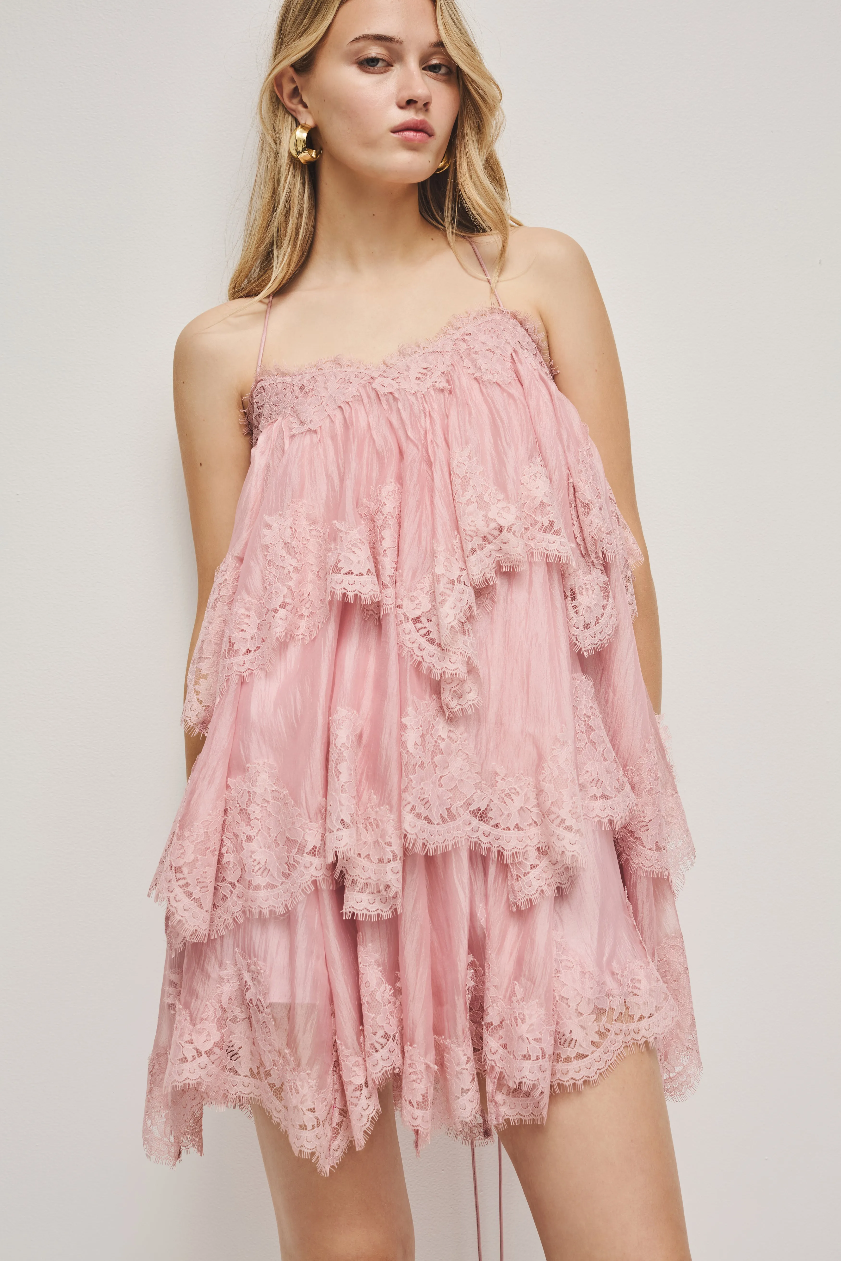 Ophelia Lace Mini Dress sold by Aje product image thumbnail 3