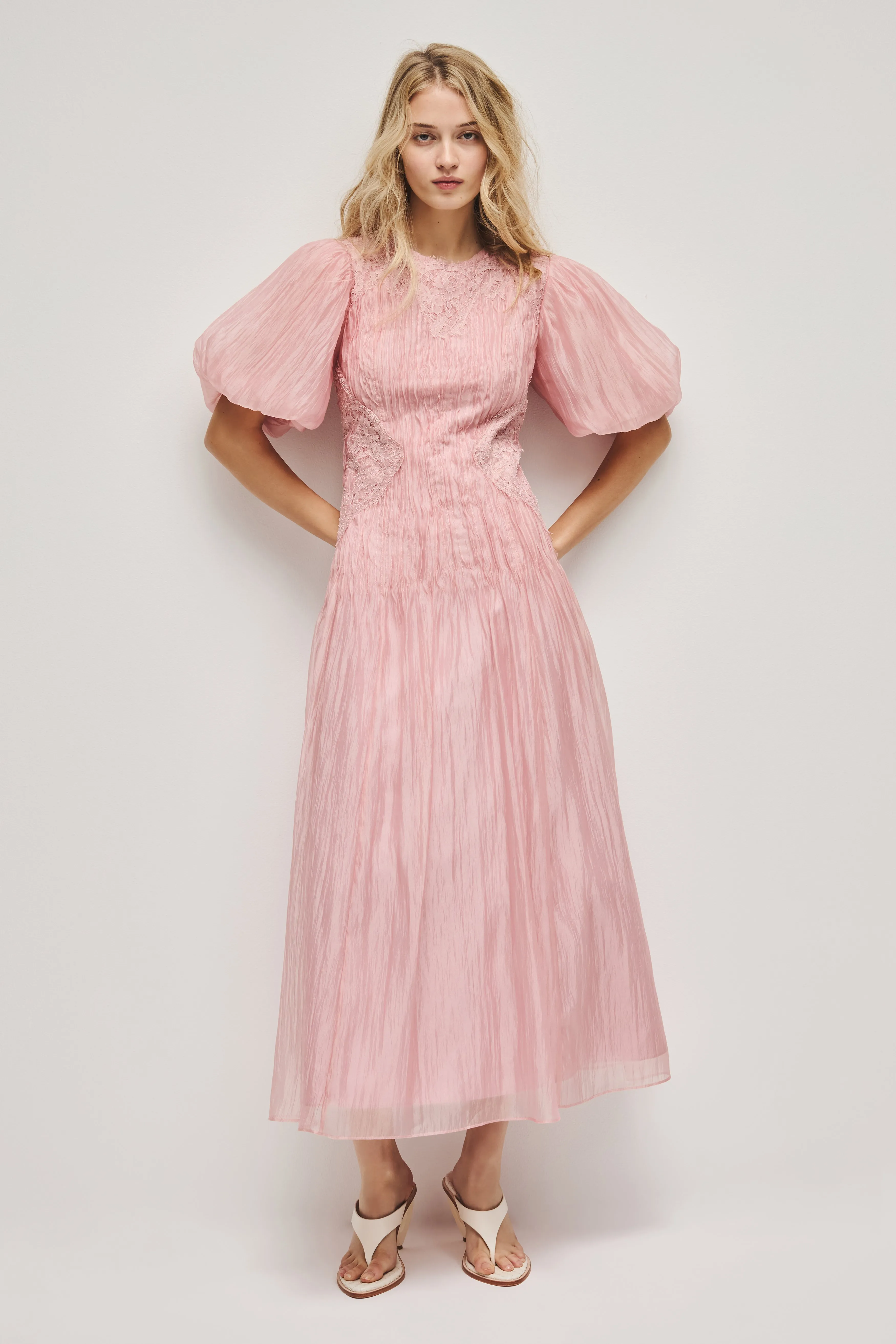 Ophelia Lace Midi Dress sold by Aje product image thumbnail 5