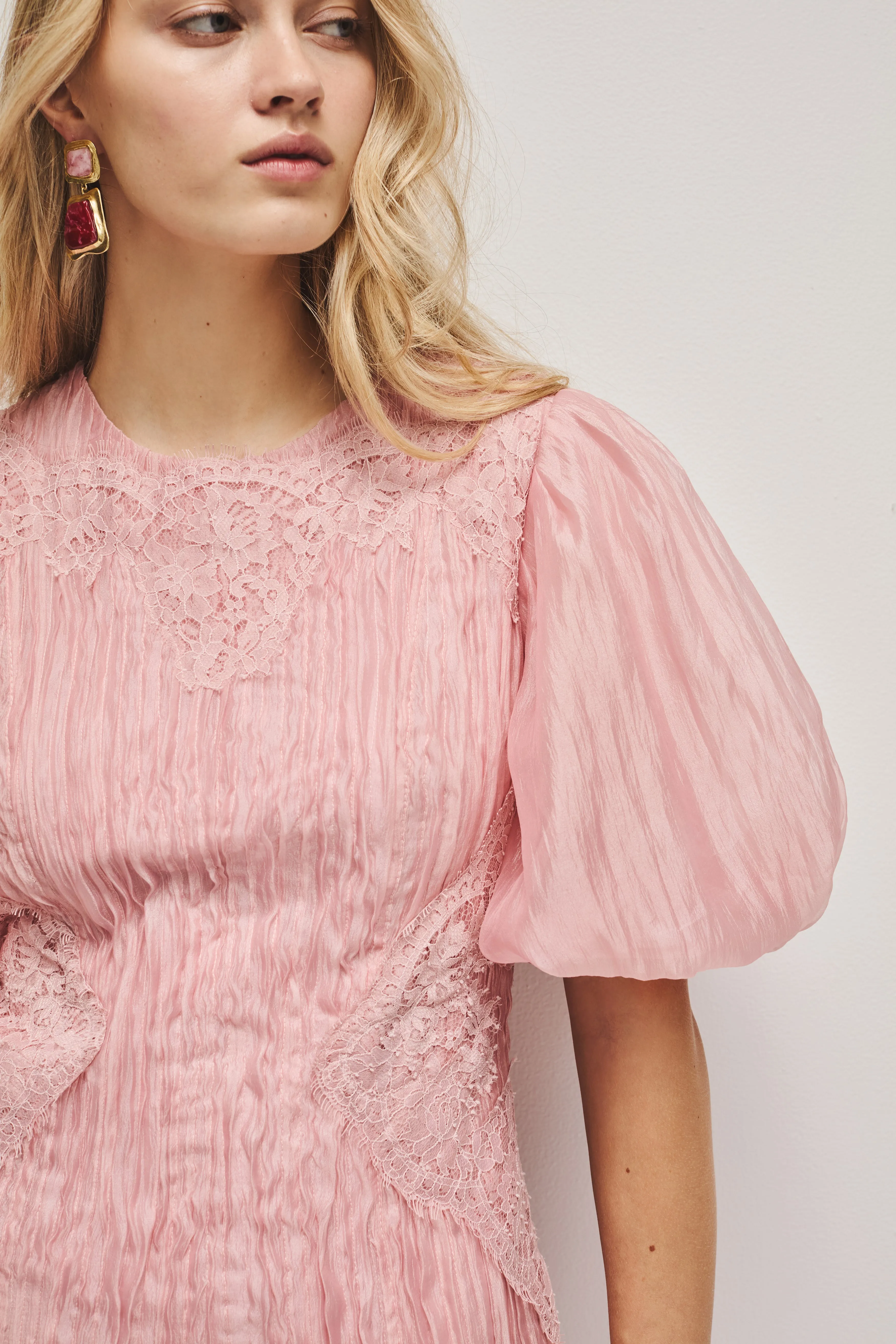 Ophelia Lace Midi Dress sold by Aje product image thumbnail 4