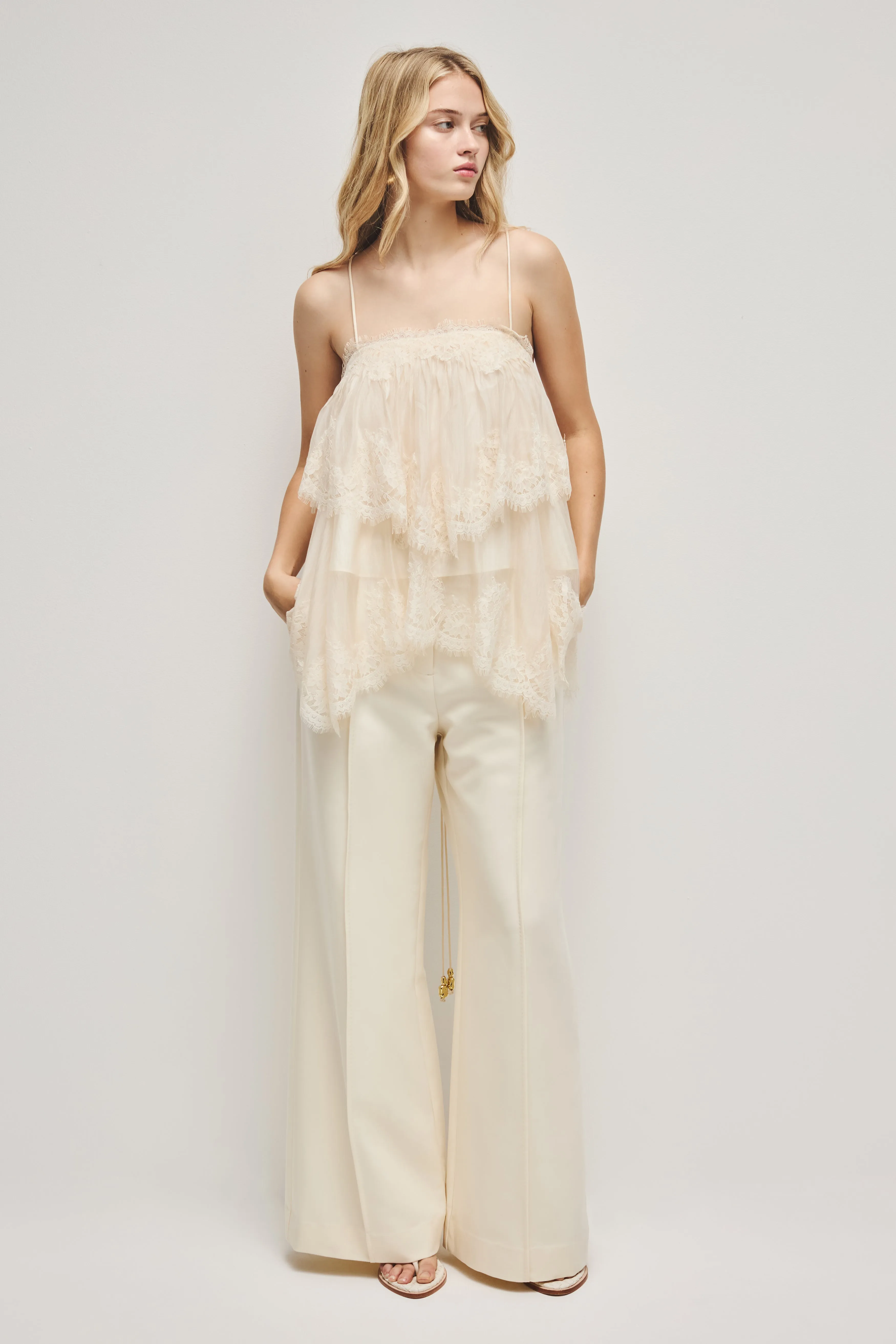 Ophelia Lace Cami sold by Aje