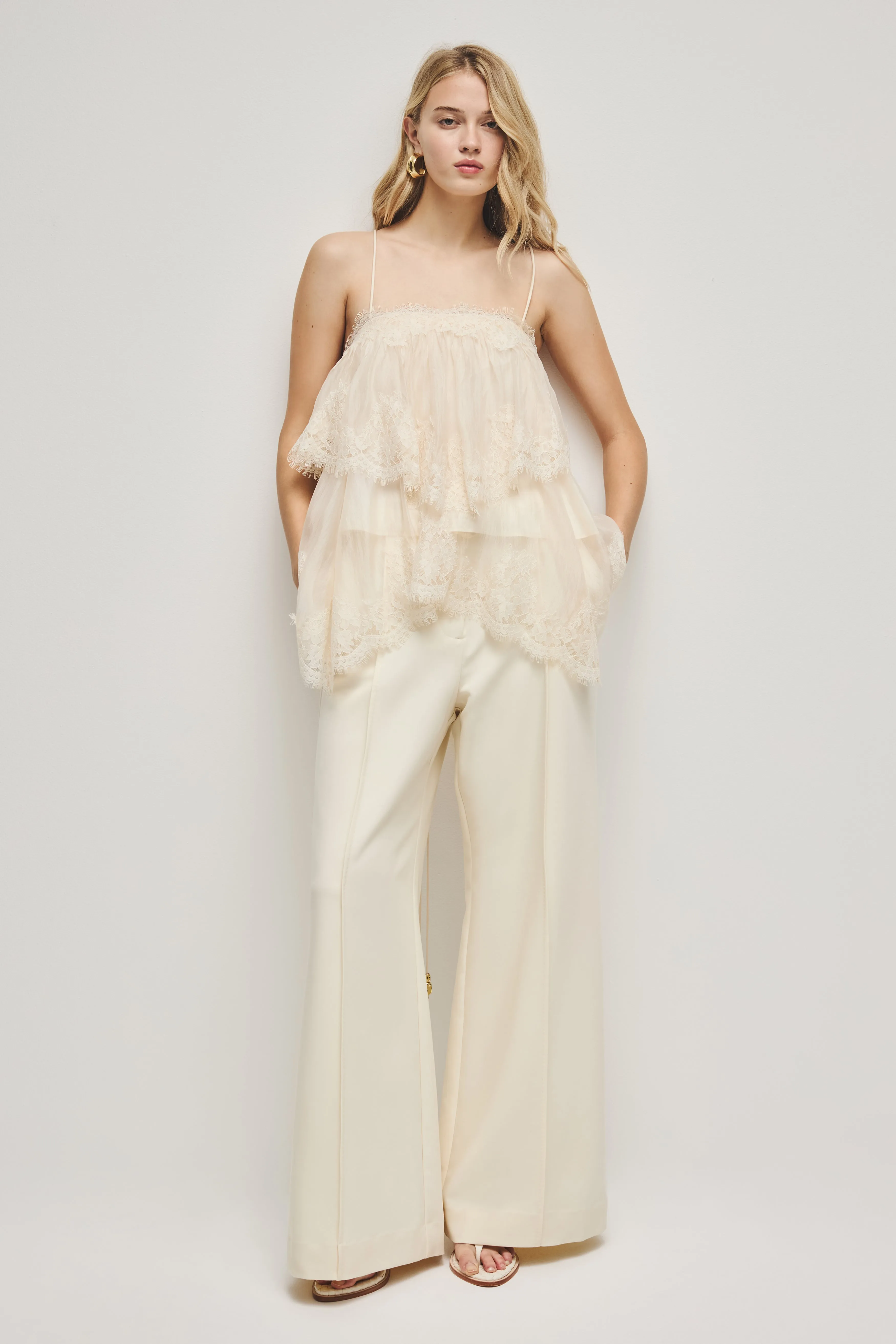 Ophelia Lace Cami sold by Aje product image thumbnail 5