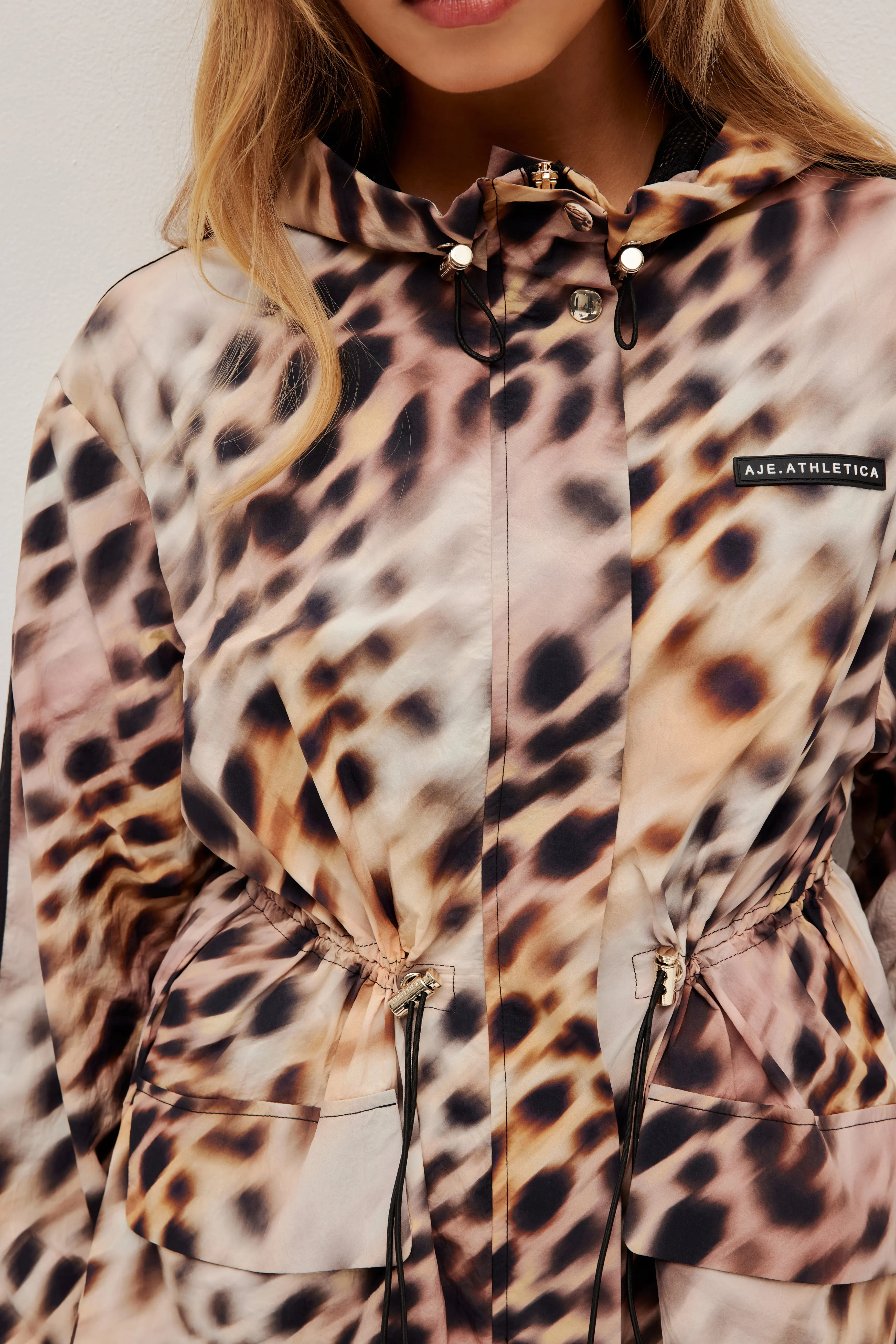 Hooded Spray Jacket 790 sold by Aje product image thumbnail 4