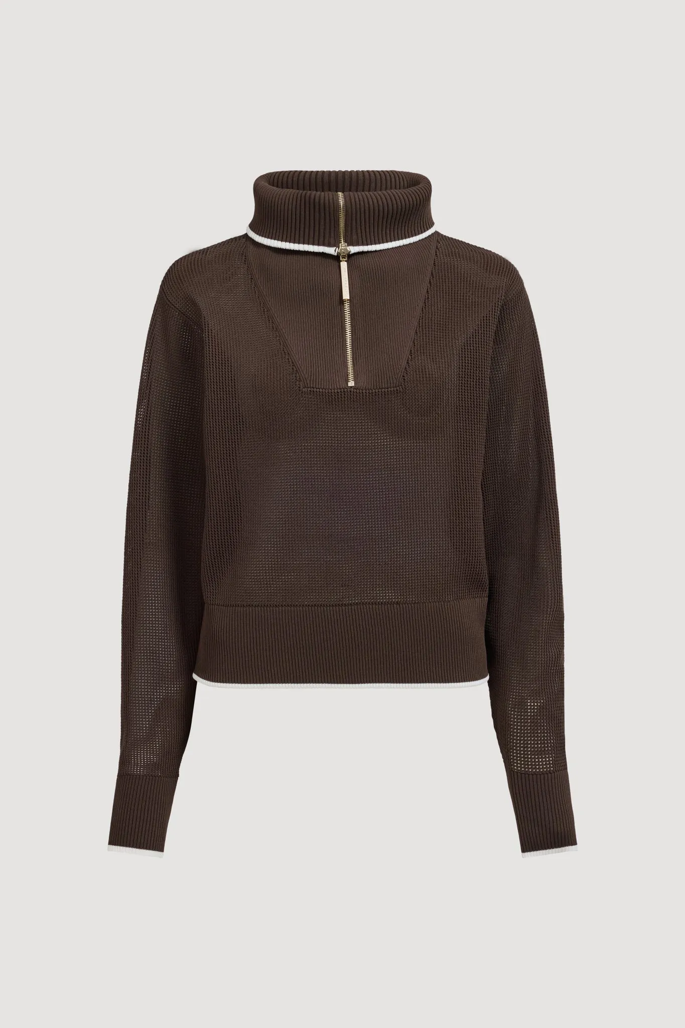 1/4 Zip Knit Jumper sold by Aje product image thumbnail 2