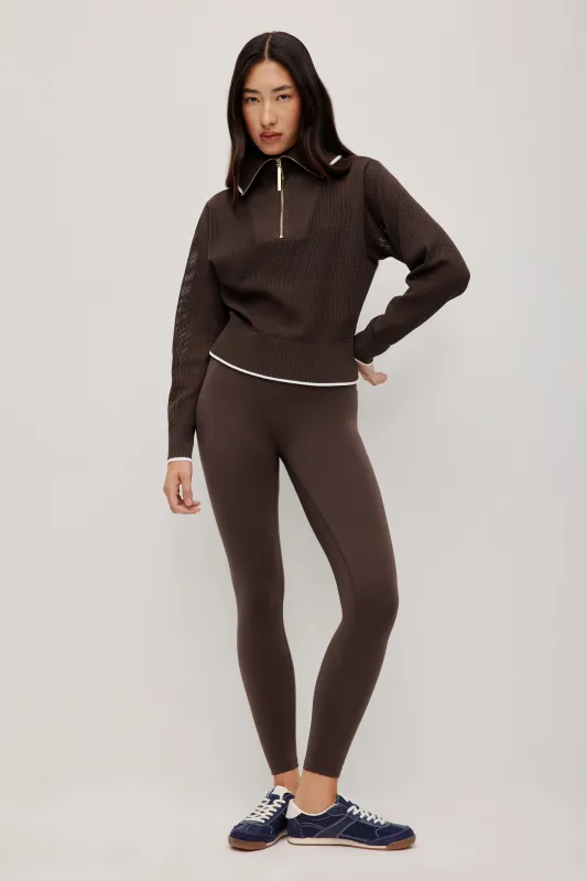 1/4 Zip Knit Jumper made by Aje