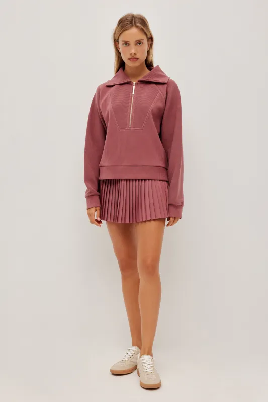 Rib 1/4 Zip Jumper sold by Aje