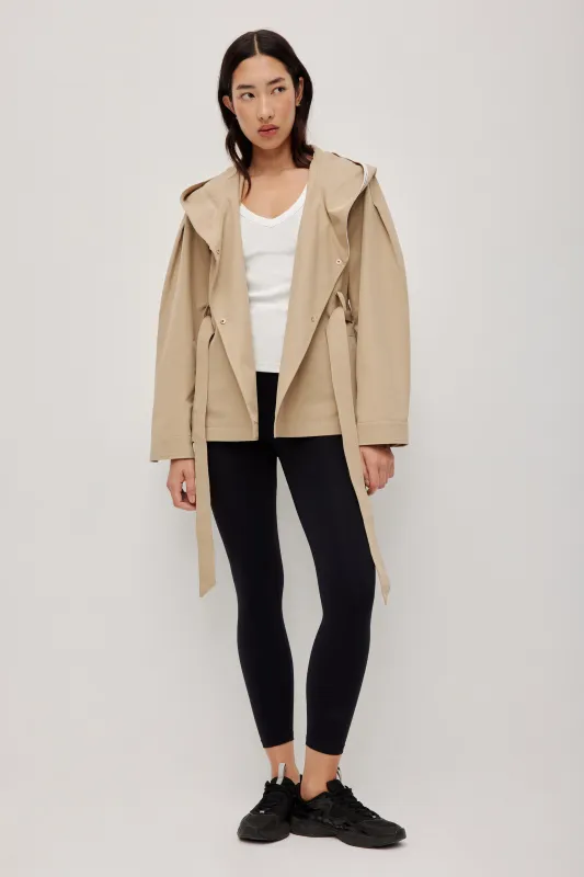 Hooded Crop Trench sold by Aje