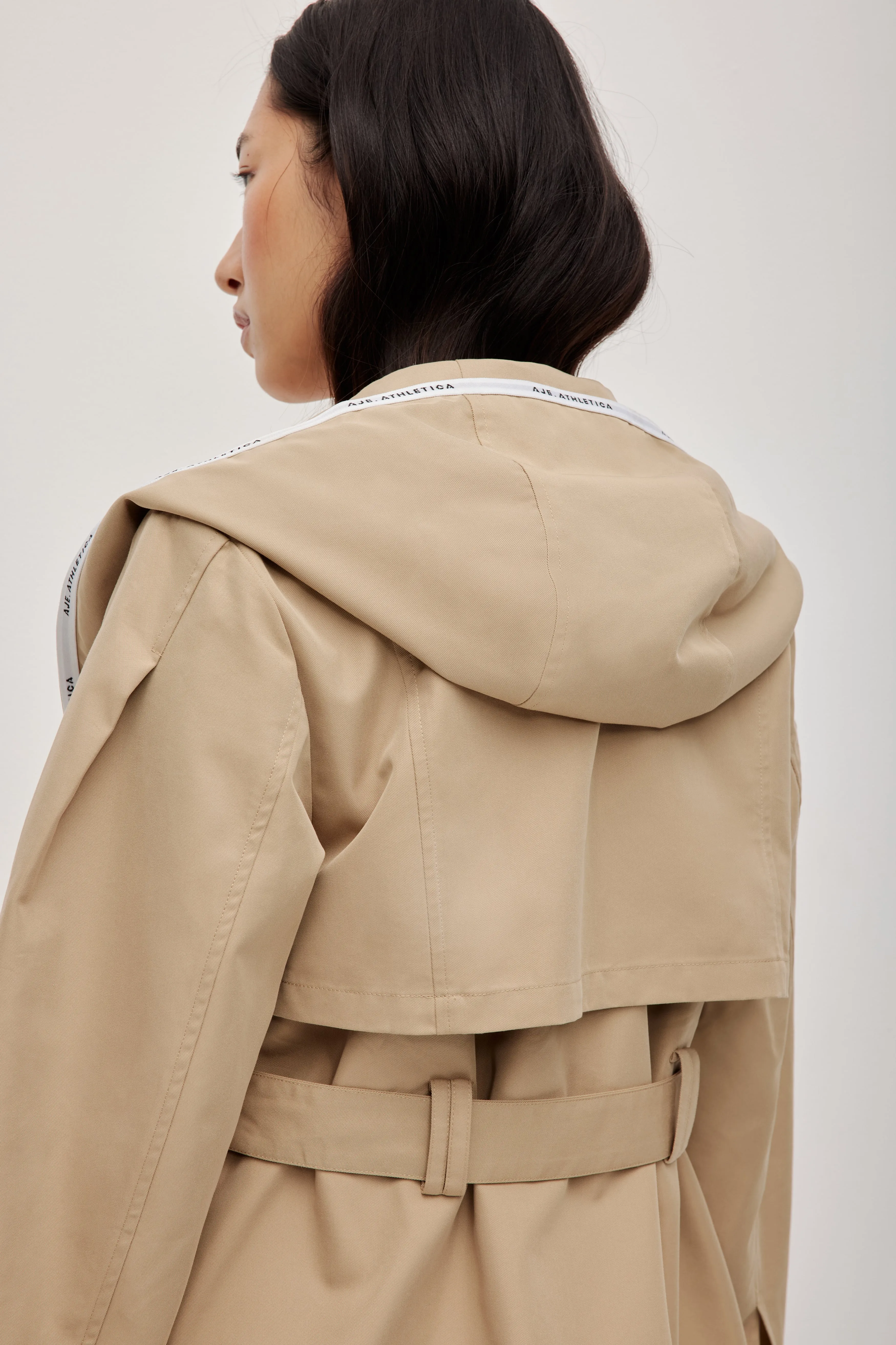 Hooded Crop Trench sold by Aje product image thumbnail 5