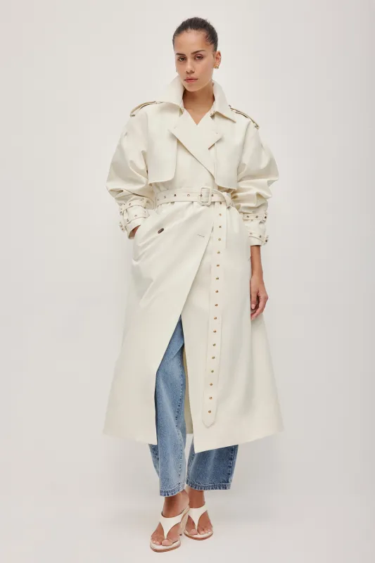 Aston Belted Trench sold by Aje
