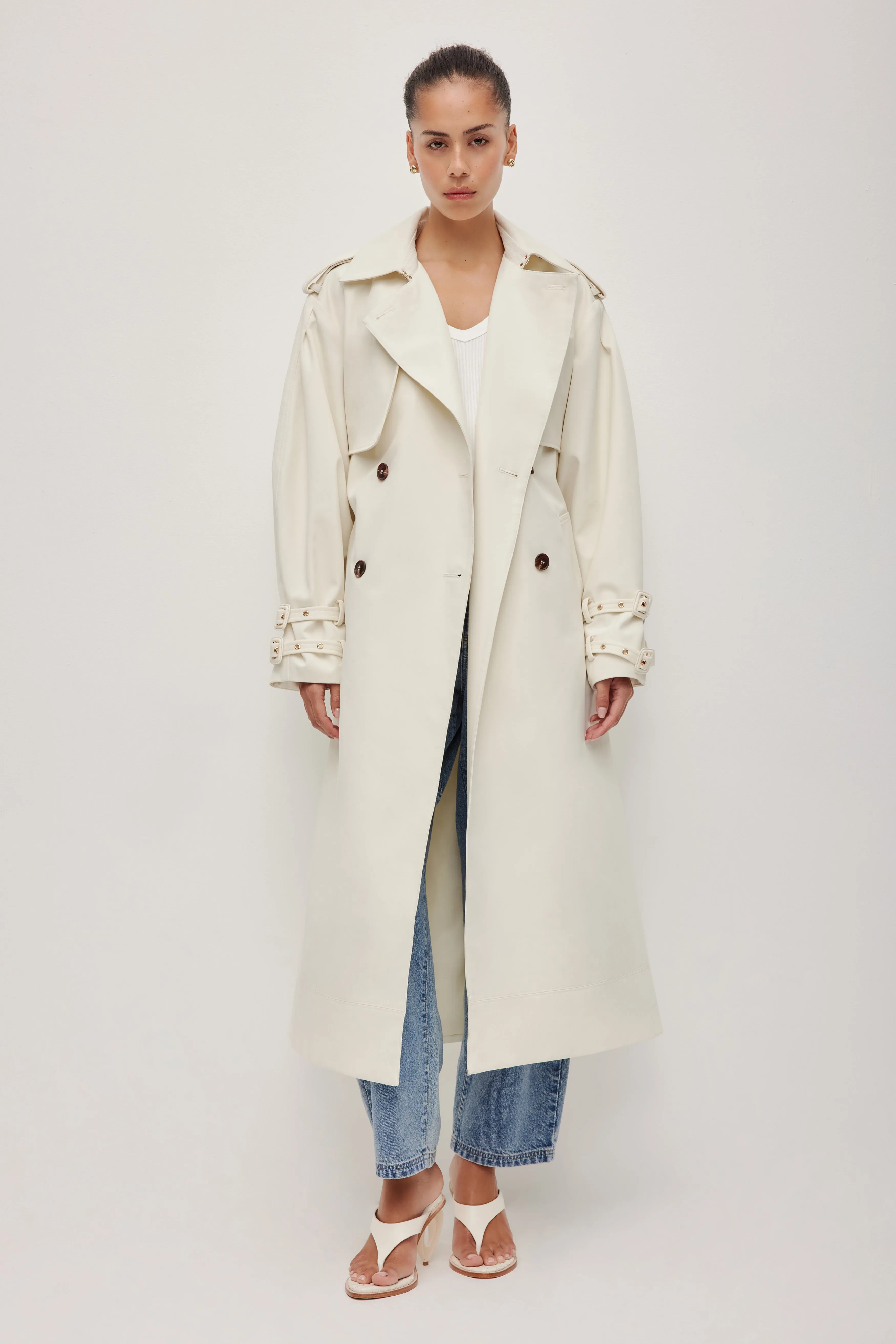 Aston Belted Trench sold by Aje product image thumbnail 5