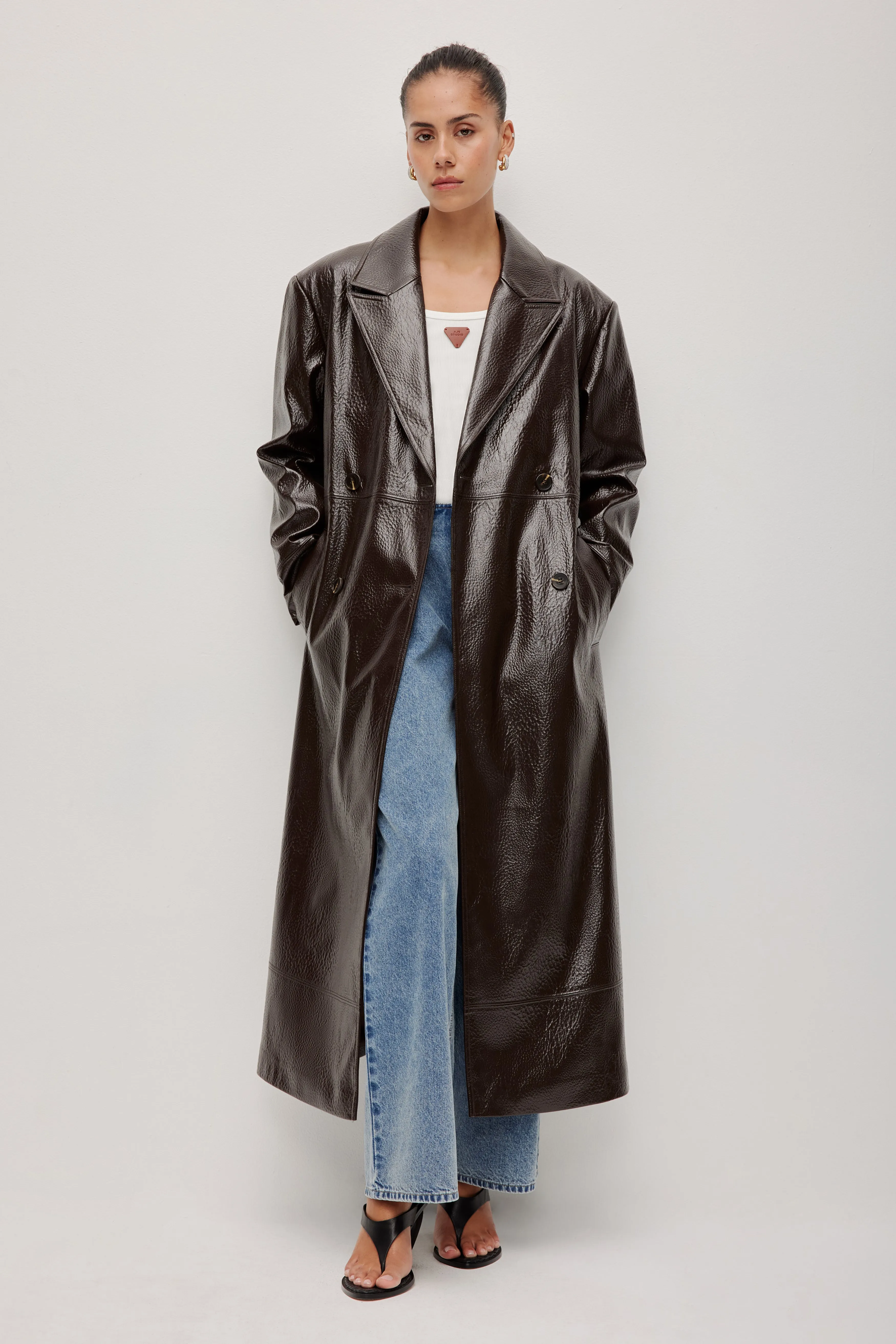 Sienna Tailored Coat sold by Aje