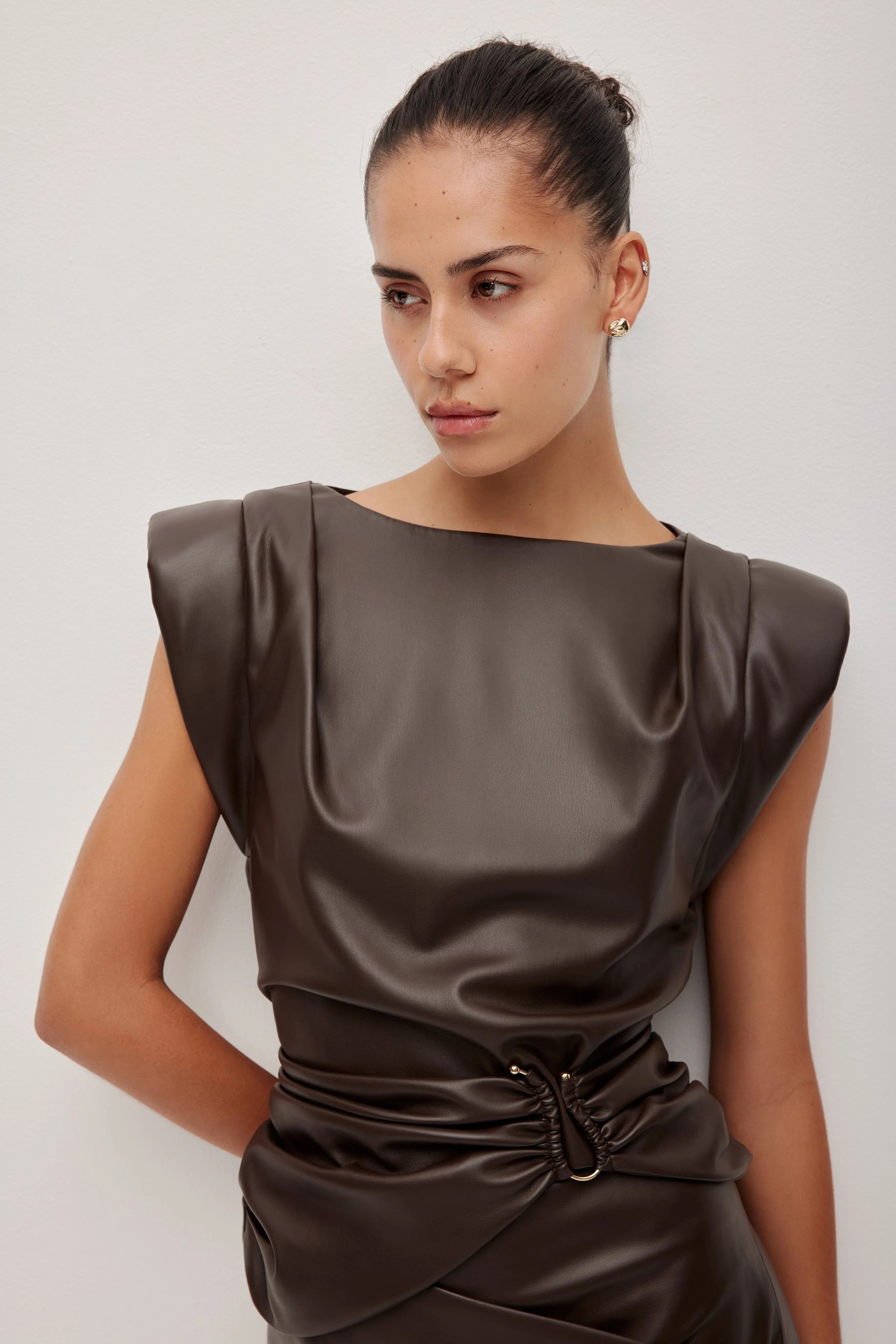 Saskia Ruched Top sold by Aje product image thumbnail 4