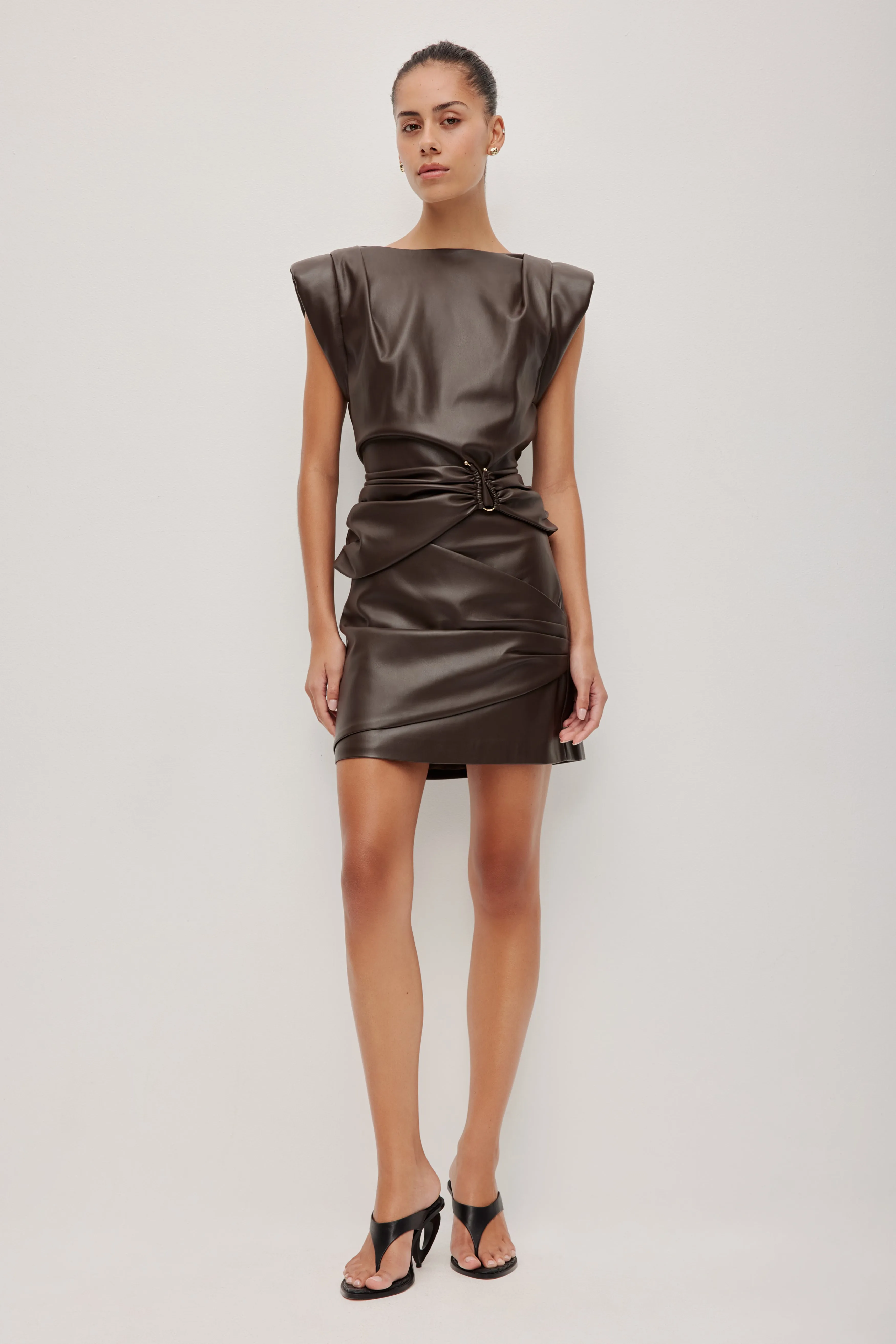 Saskia Mini Skirt sold by Aje