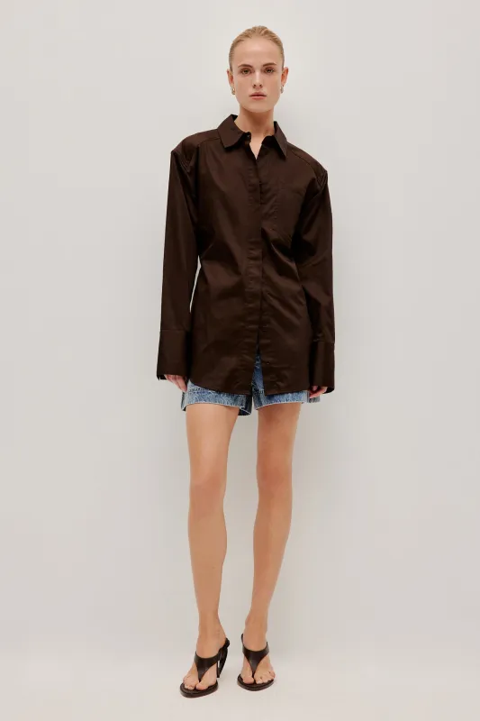 Kaia Long Sleeve Shirt made by Aje