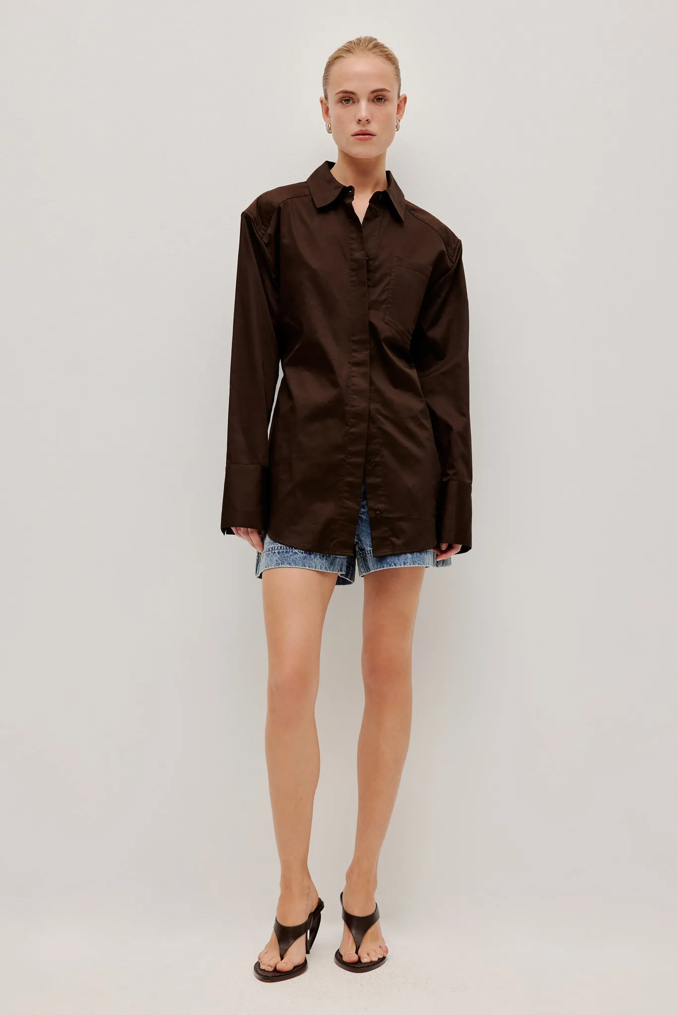 Kaia Long Sleeve Shirt sold by Aje