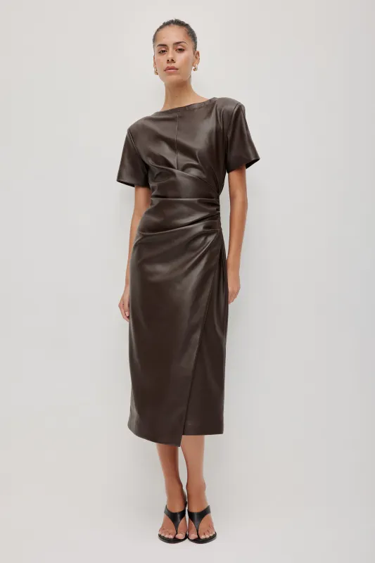 Saskia Midi Dress made by Aje