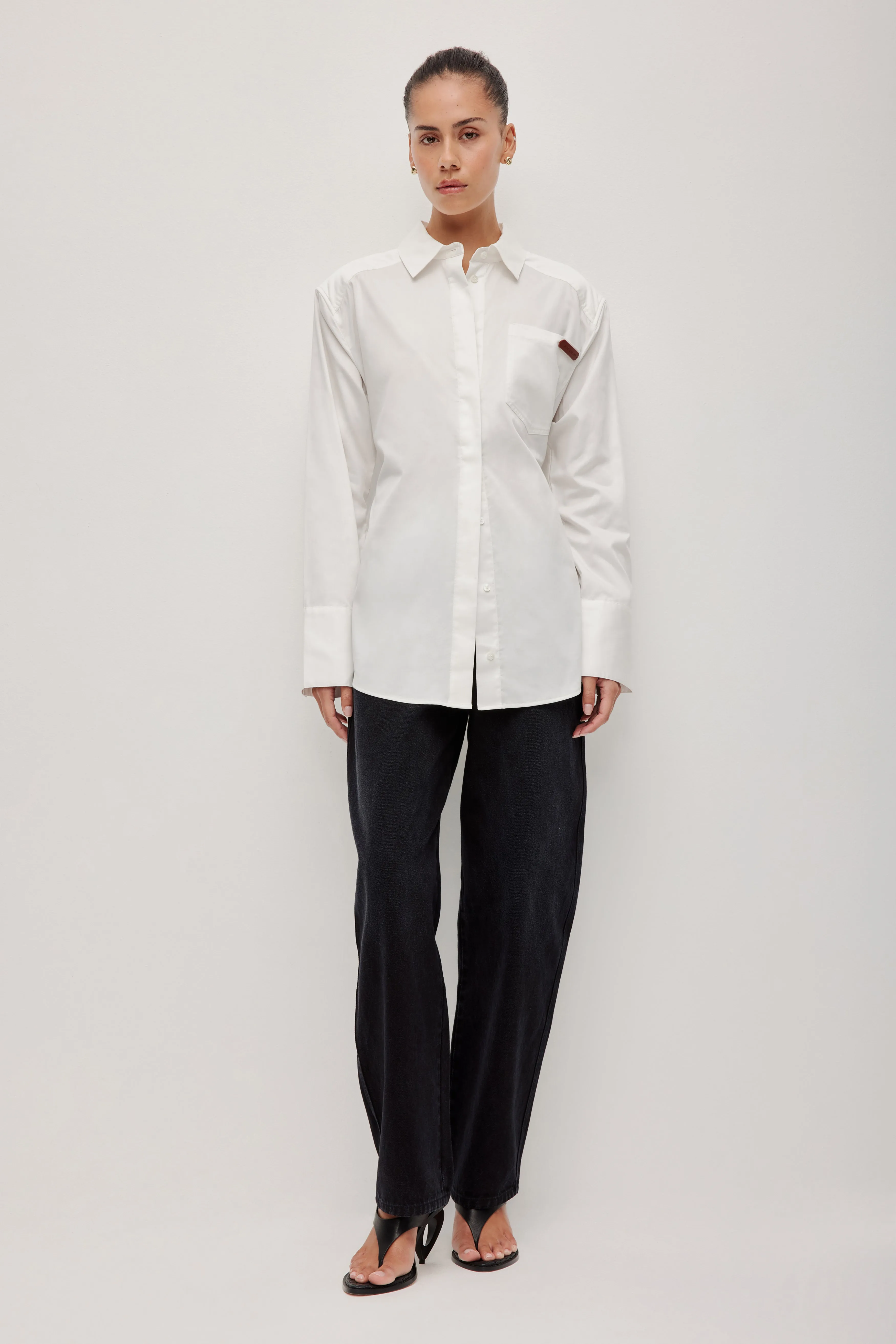 Kaia Long Sleeve Shirt sold by Aje