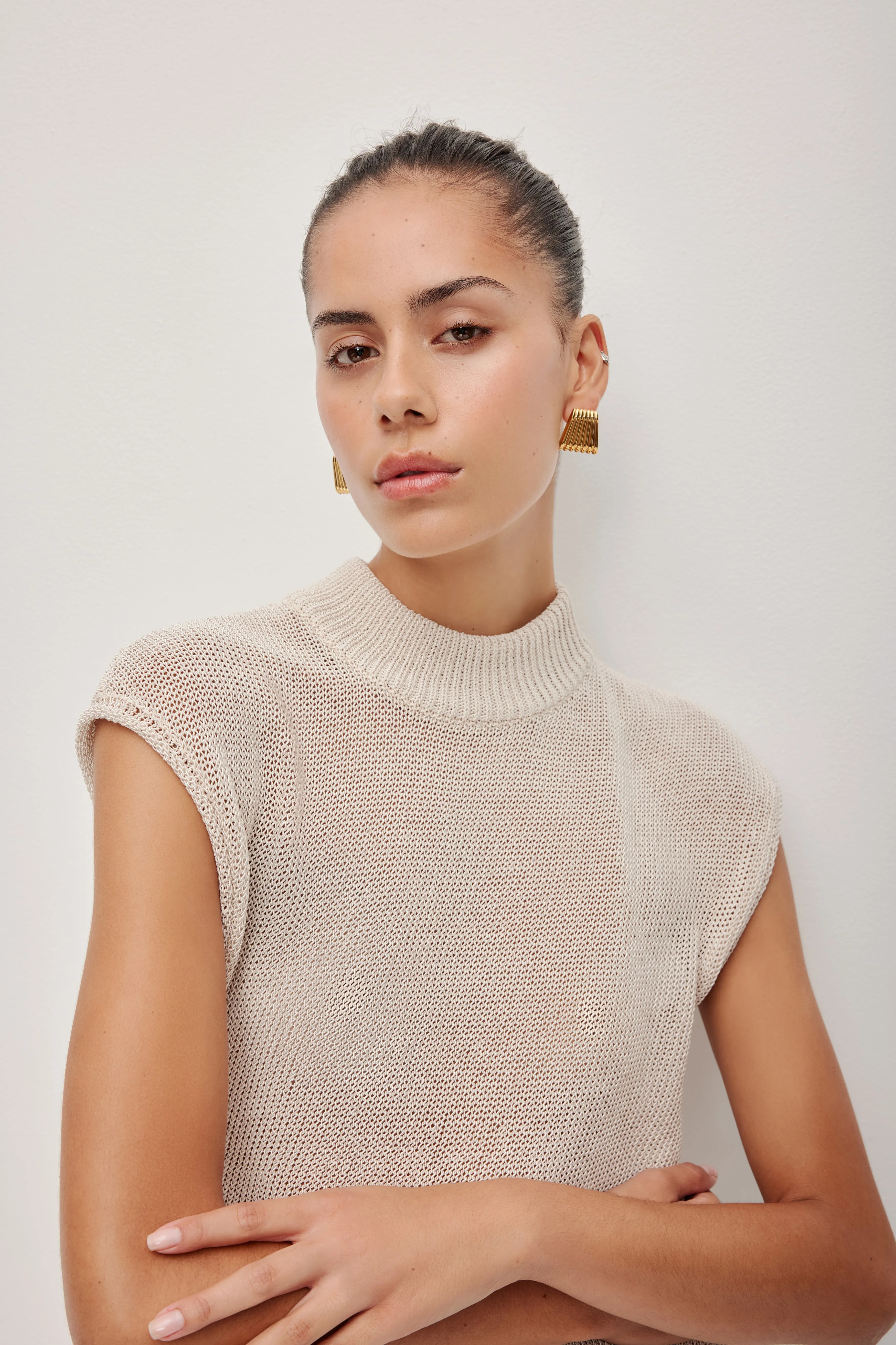 Suri Ruched Knit Top sold by Aje product image thumbnail 5