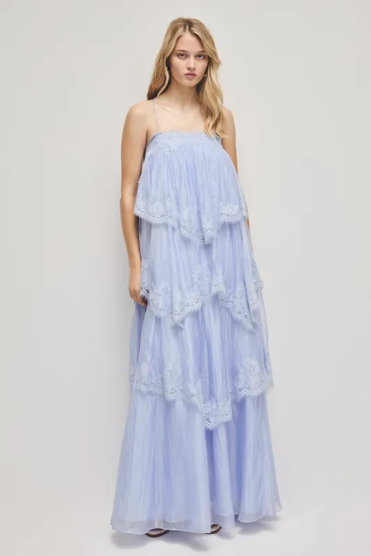 Ophelia Lace Gown made by Aje